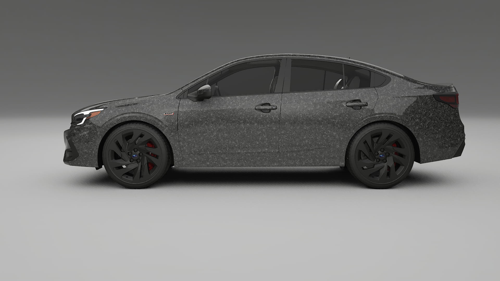 Subaru Legacy BW TPU Lackskyddsfilm | FORGED S Färgskiftande PPF – Komplett Förskuret Kit