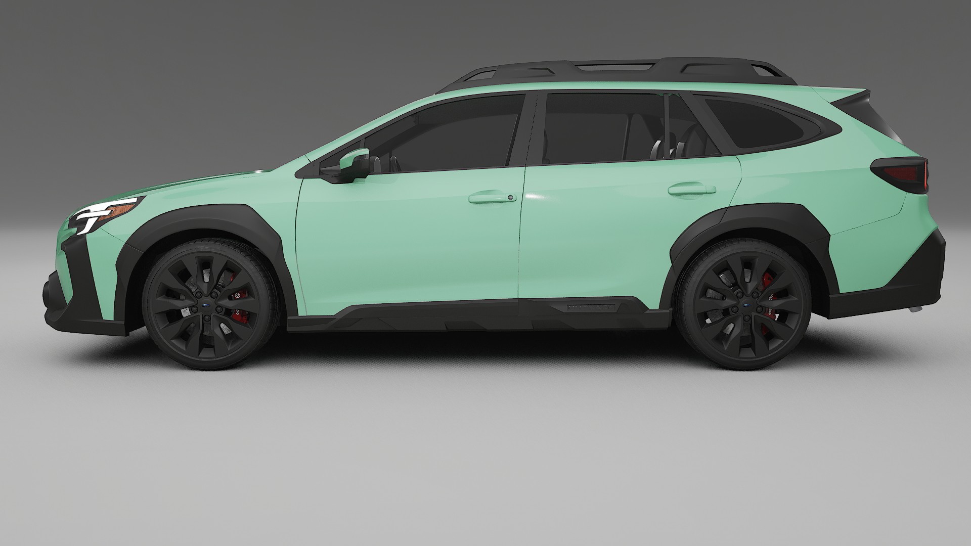 Subaru Outback VI BS facelift LCI TPU Lackskyddsfilm | DUSTY Färgskiftande PPF – Komplett Förskuret Kit