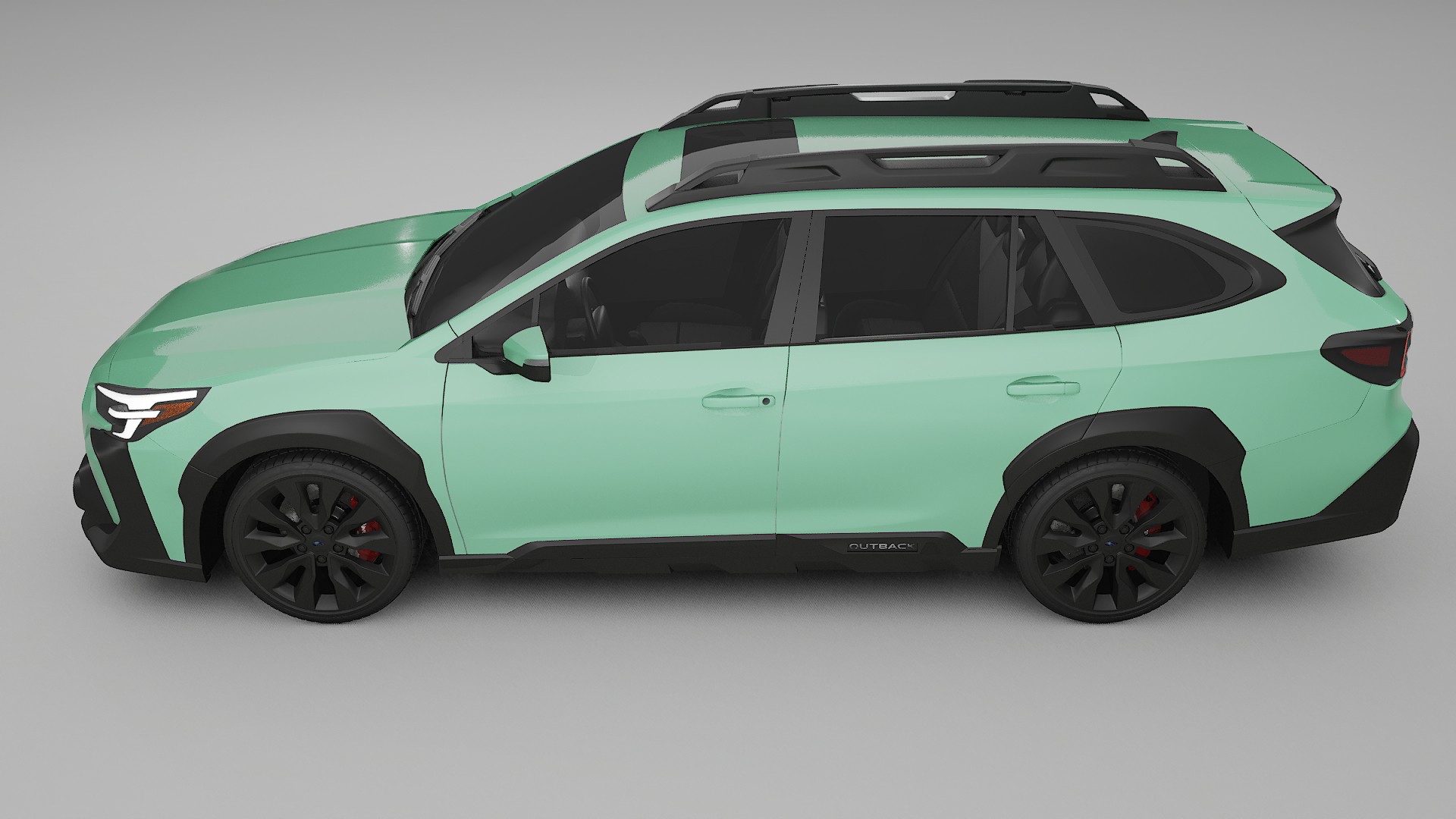 Subaru Outback VI BS facelift LCI TPU Lackskyddsfilm | DUSTY Färgskiftande PPF – Komplett Förskuret Kit