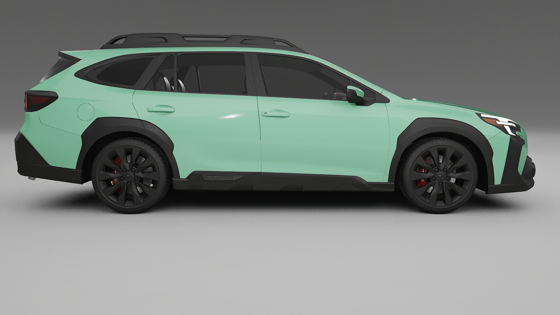 Subaru Outback VI BS facelift LCI TPU Lackskyddsfilm | DUSTY Färgskiftande PPF – Komplett Förskuret Kit