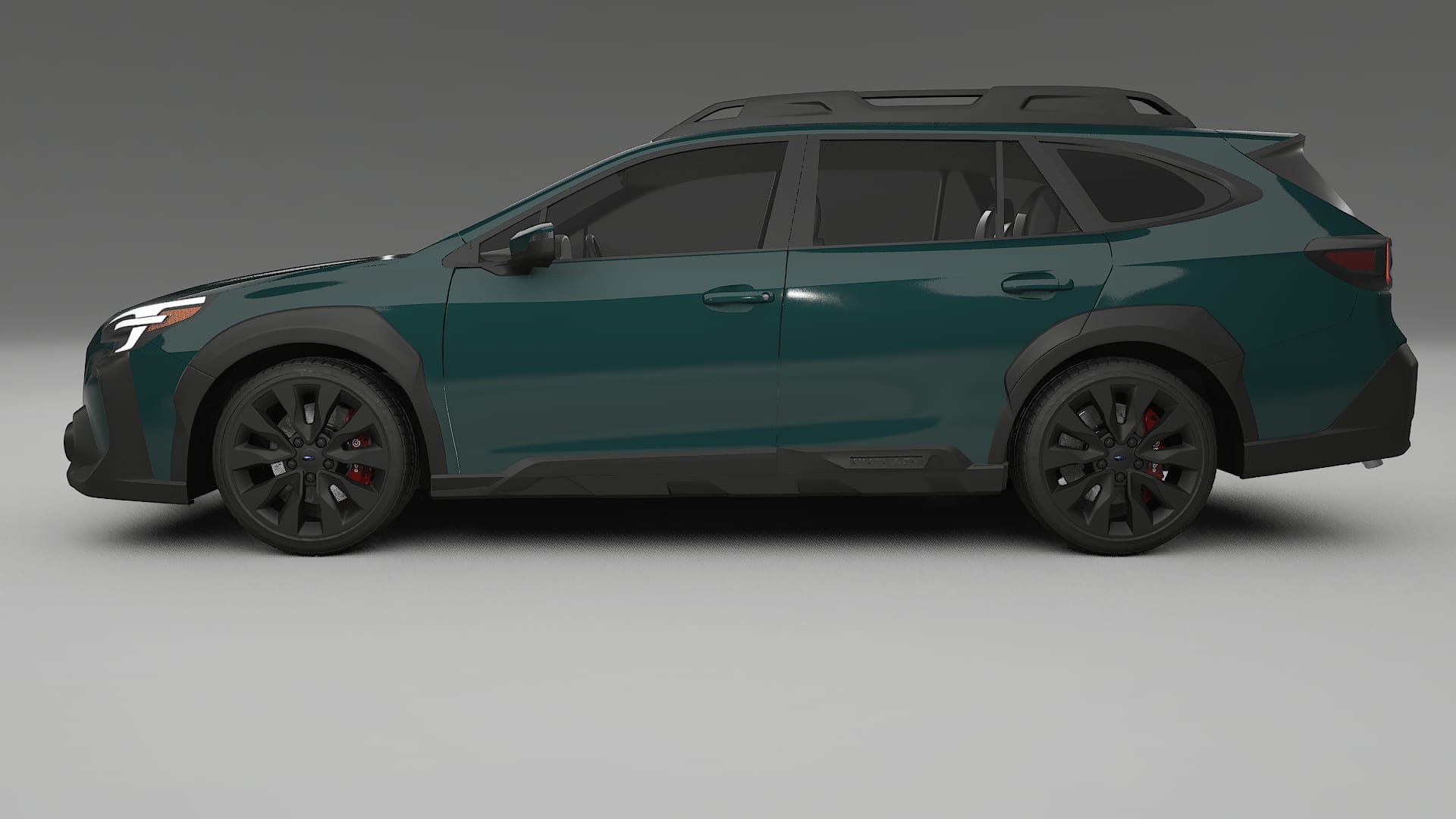 Subaru Outback VI BS facelift LCI TPU Lackskyddsfilm | INFERNO Färgskiftande PPF – Komplett Förskuret Kit