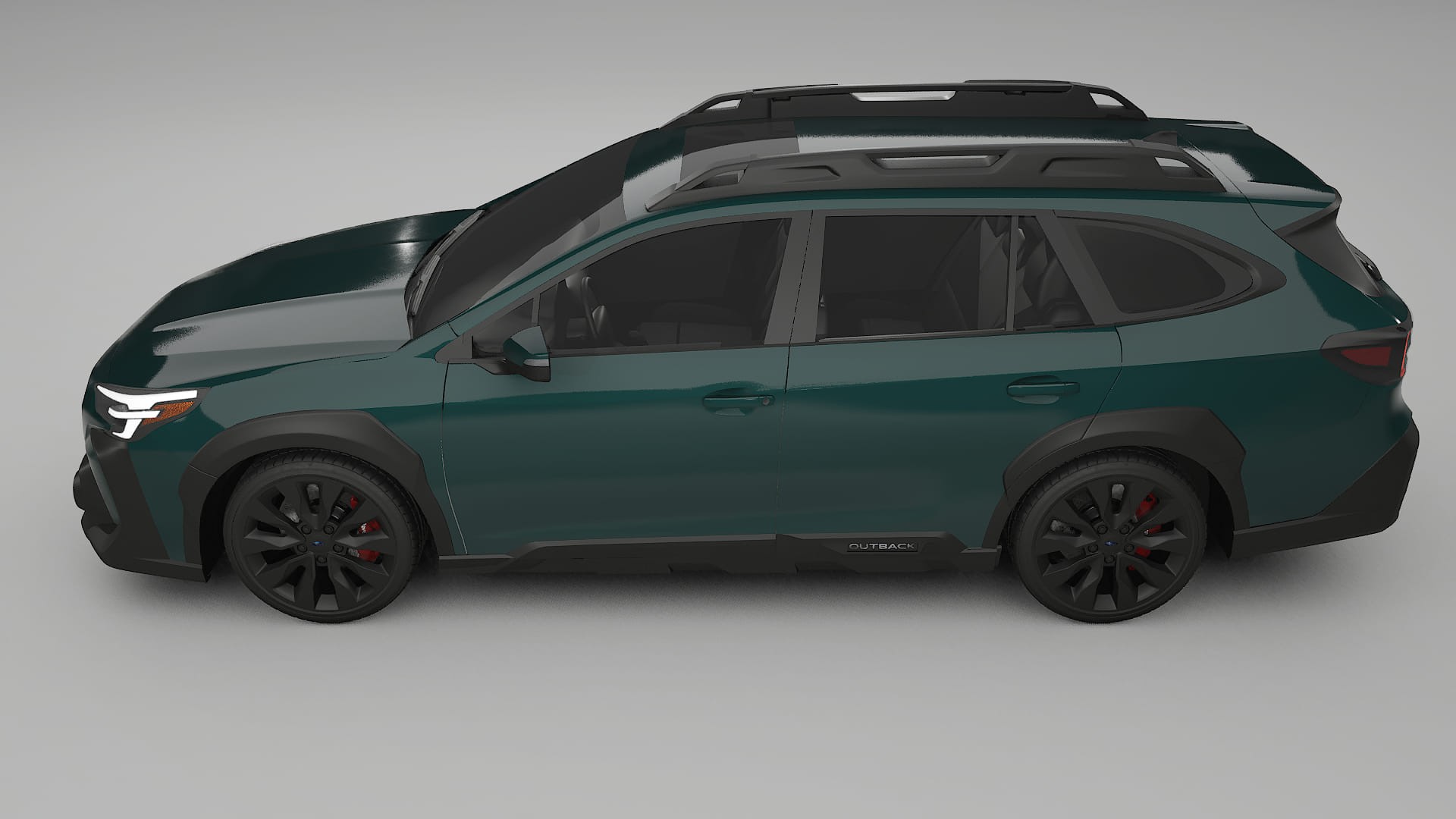 Subaru Outback VI BS facelift LCI TPU Lackskyddsfilm | INFERNO Färgskiftande PPF – Komplett Förskuret Kit