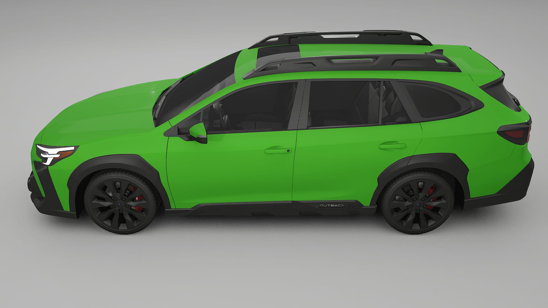 Subaru Outback VI BS facelift LCI TPU Lackskyddsfilm | VENOM Färgskiftande PPF – Komplett Förskuret Kit