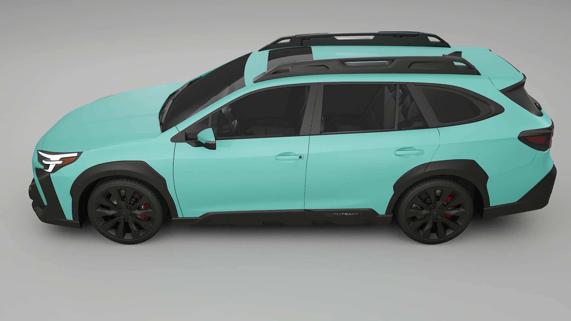 Subaru Outback VI BS facelift LCI TPU Lackskyddsfilm | FROST Färgskiftande PPF – Komplett Förskuret Kit