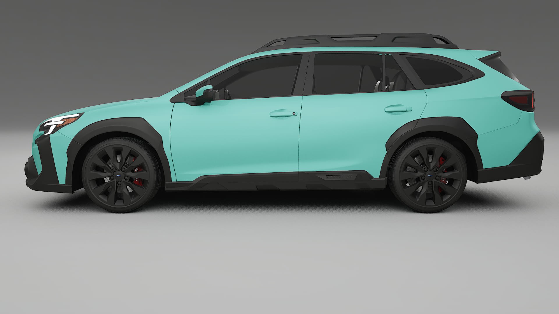 Subaru Outback VI BS facelift LCI TPU Lackskyddsfilm | FROST Färgskiftande PPF – Komplett Förskuret Kit