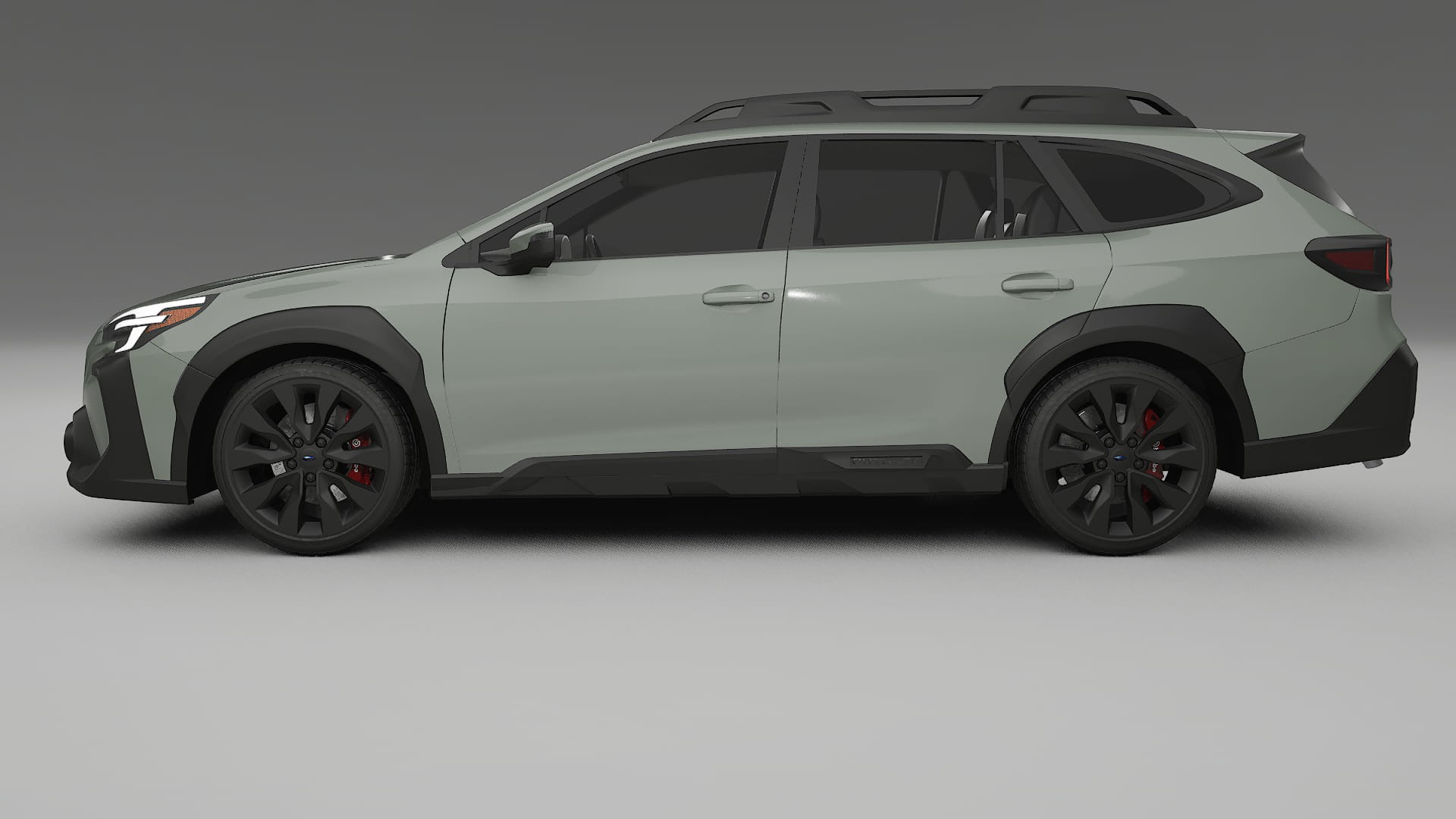 Subaru Outback VI BS facelift LCI TPU Lackskyddsfilm | SLATE Färgskiftande PPF – Komplett Förskuret Kit