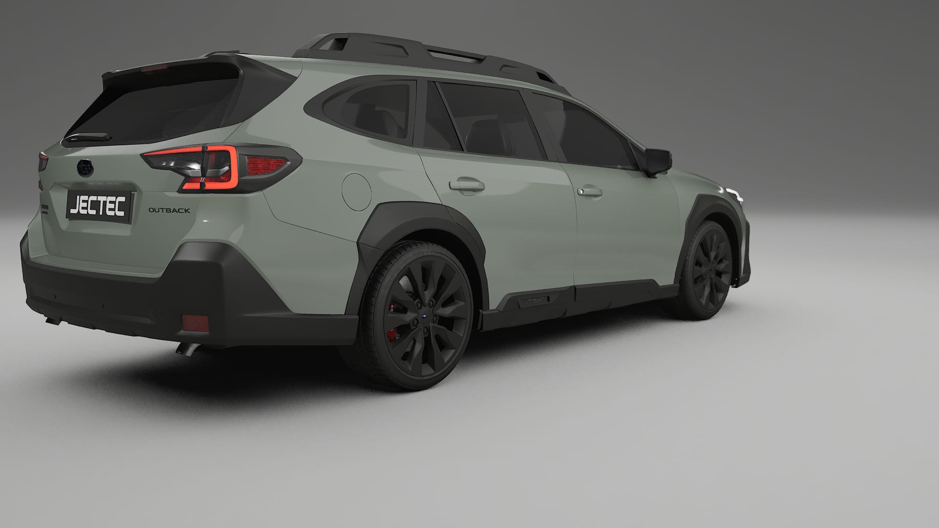 Subaru Outback VI BS facelift LCI TPU Lackskyddsfilm | SLATE Färgskiftande PPF – Komplett Förskuret Kit