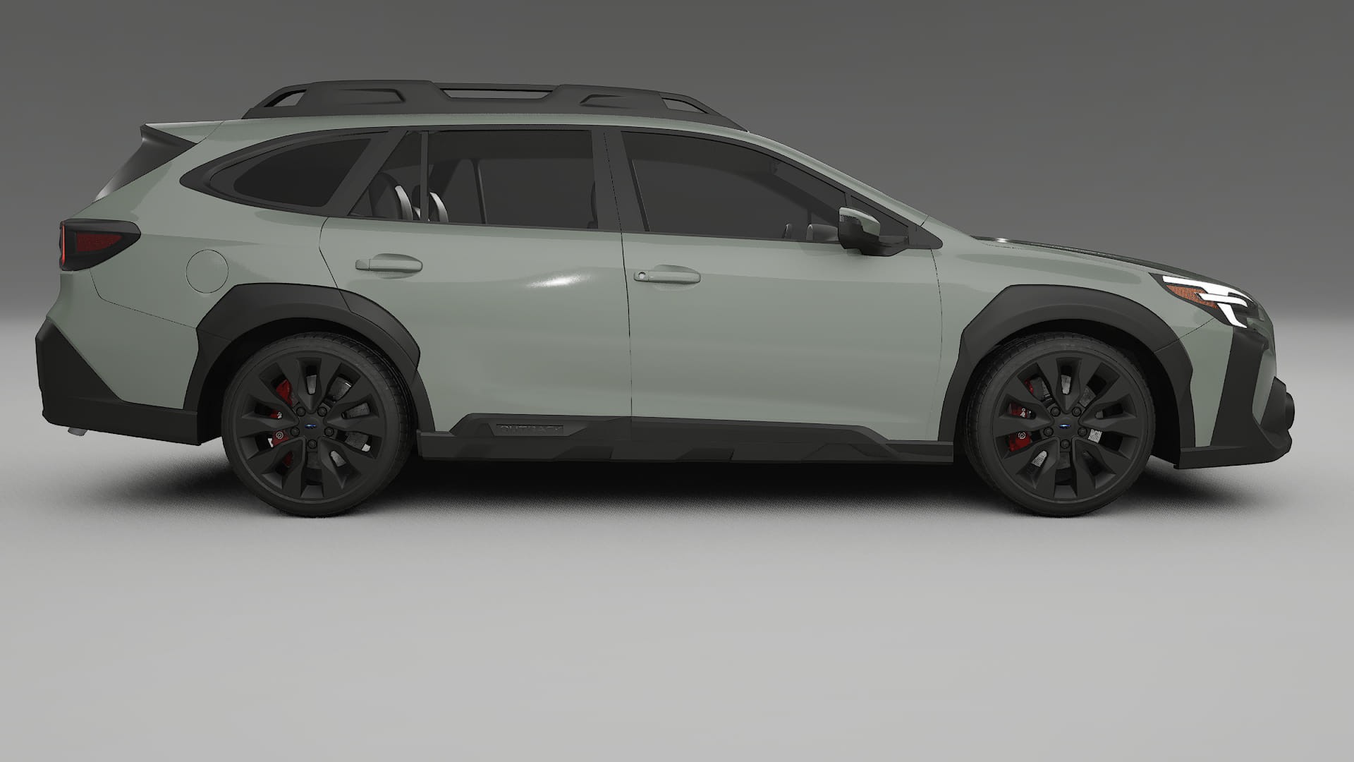 Subaru Outback VI BS facelift LCI TPU Lackskyddsfilm | SLATE Färgskiftande PPF – Komplett Förskuret Kit