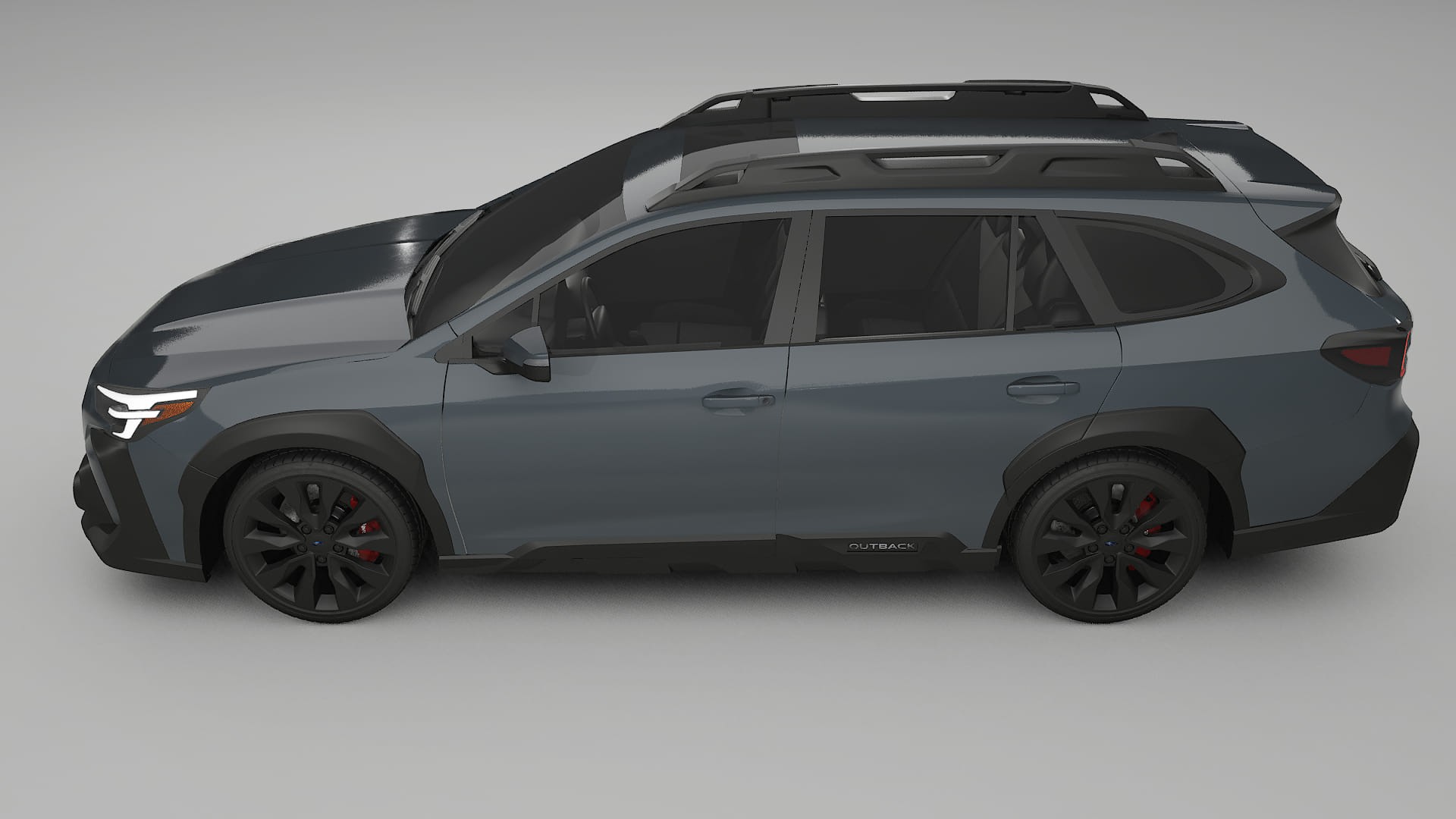 Subaru Outback VI BS facelift LCI TPU Lackskyddsfilm | GRANITE Färgskiftande PPF – Komplett Förskuret Kit