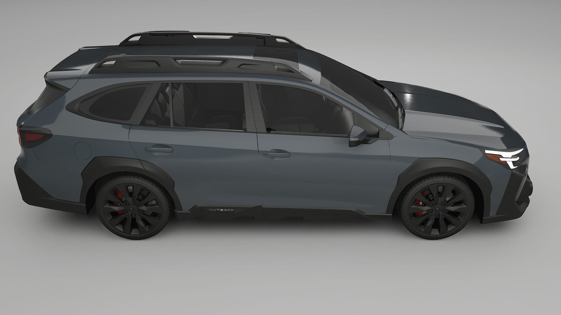 Subaru Outback VI BS facelift LCI TPU Lackskyddsfilm | GRANITE Färgskiftande PPF – Komplett Förskuret Kit