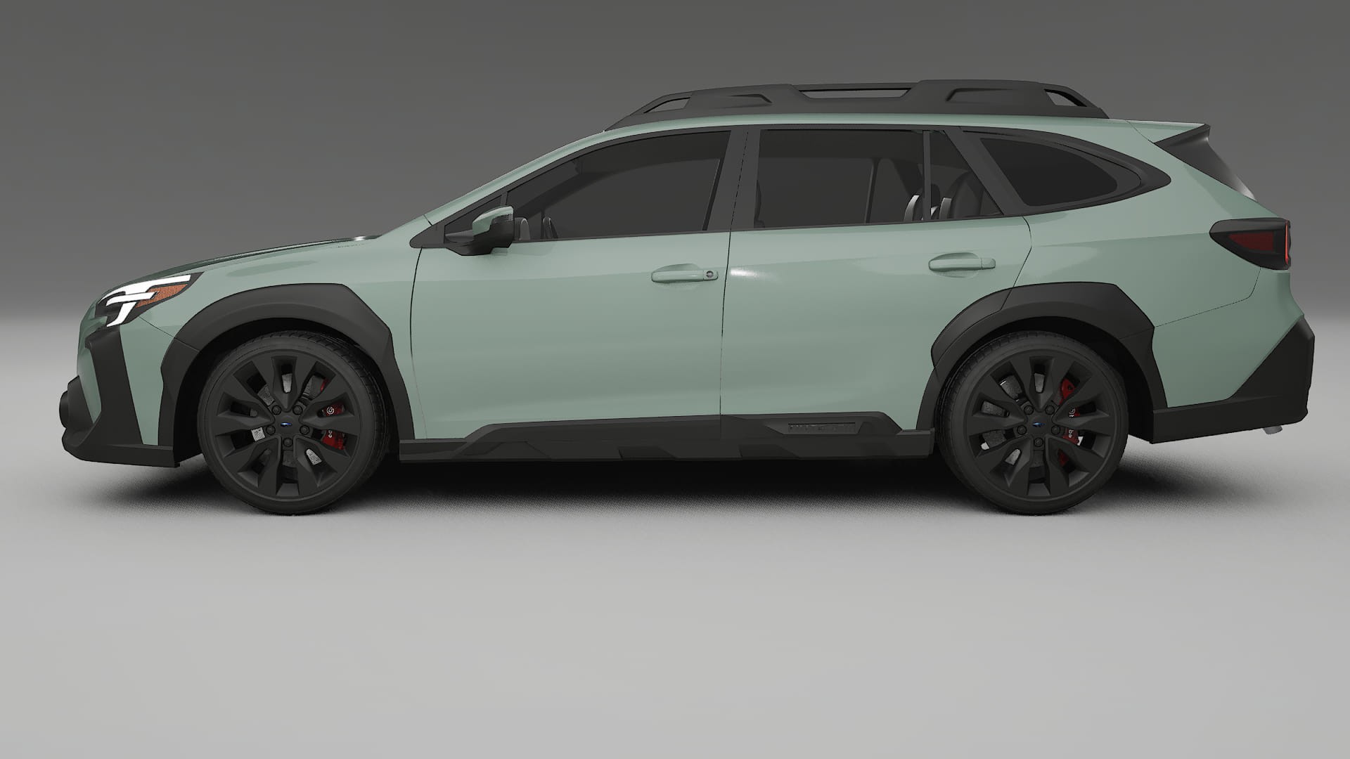 Subaru Outback VI BS facelift LCI TPU Lackskyddsfilm | CINDER Färgskiftande PPF – Komplett Förskuret Kit