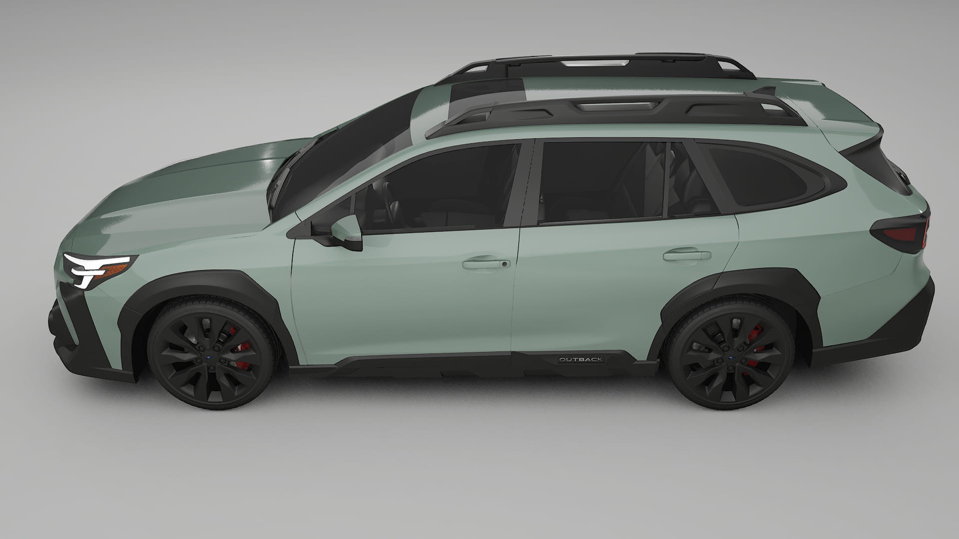 Subaru Outback VI BS facelift LCI TPU Lackskyddsfilm | CINDER Färgskiftande PPF – Komplett Förskuret Kit