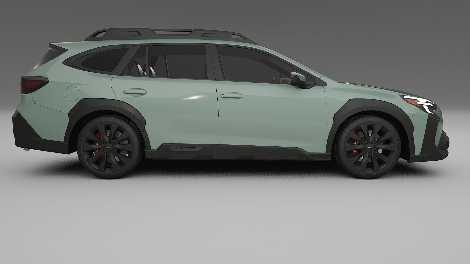 Subaru Outback VI BS facelift LCI TPU Lackskyddsfilm | CINDER Färgskiftande PPF – Komplett Förskuret Kit