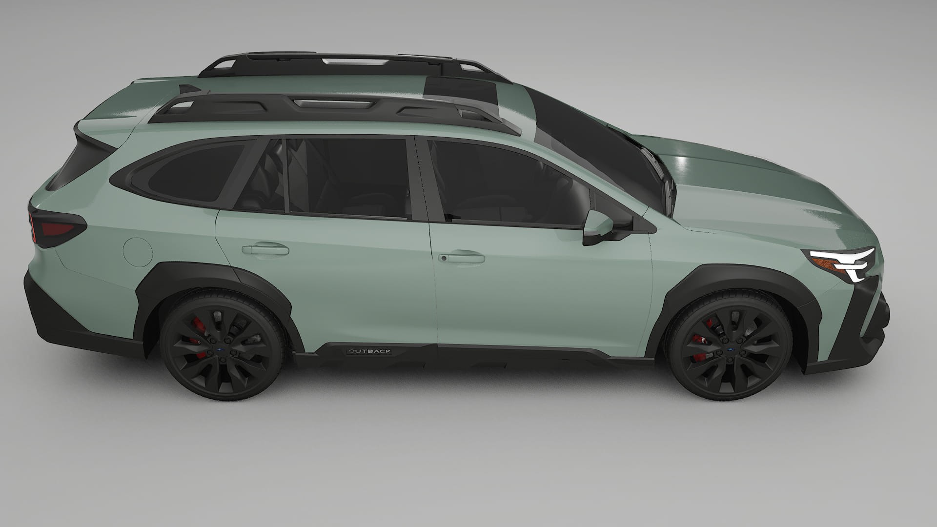 Subaru Outback VI BS facelift LCI TPU Lackskyddsfilm | CINDER Färgskiftande PPF – Komplett Förskuret Kit