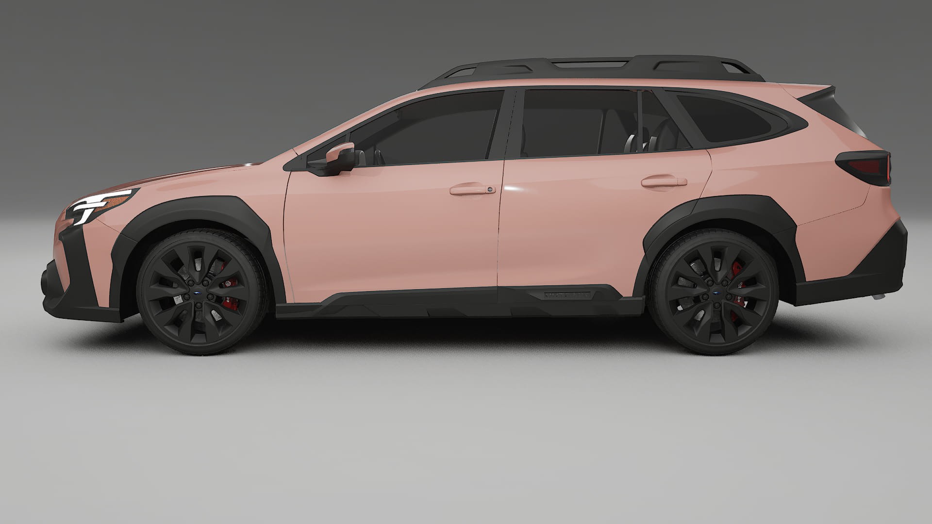 Subaru Outback VI BS facelift LCI TPU Lackskyddsfilm | BLUSH Färgskiftande PPF – Komplett Förskuret Kit