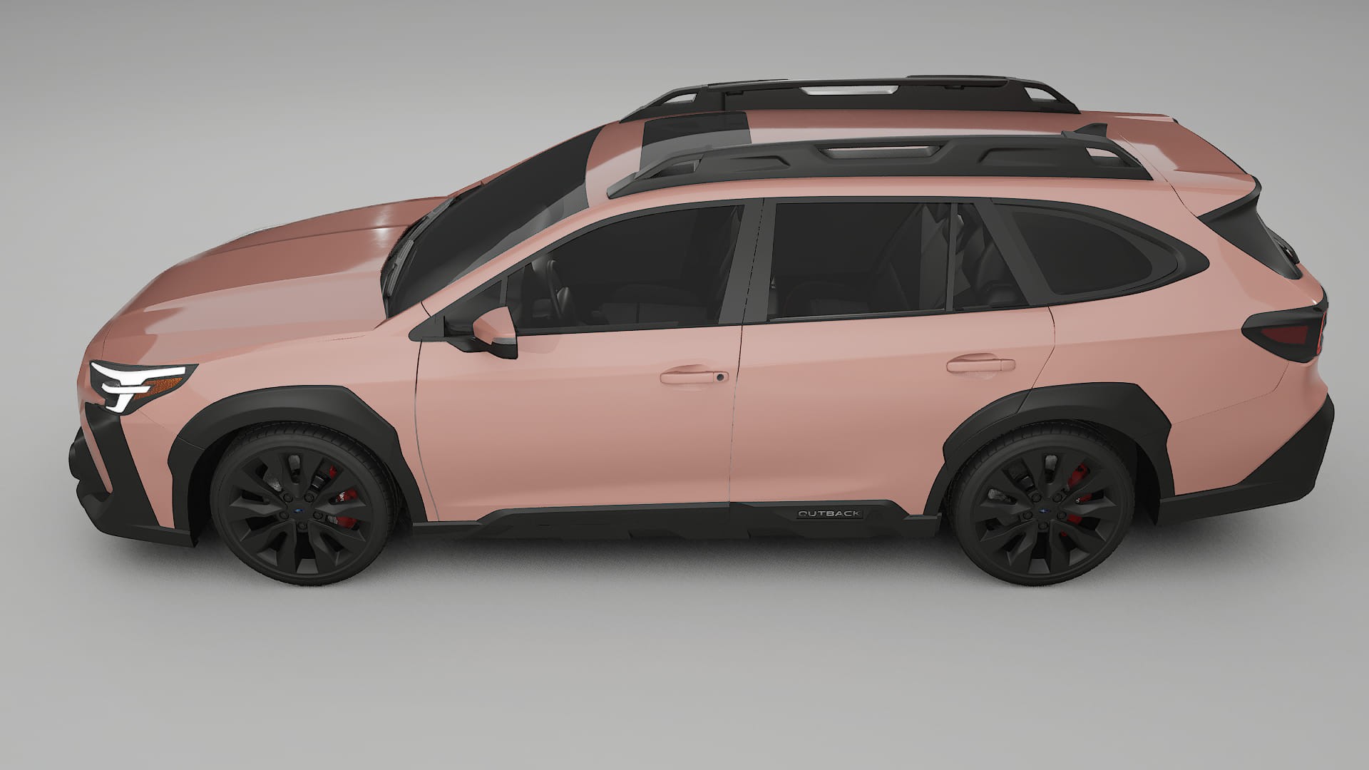Subaru Outback VI BS facelift LCI TPU Lackskyddsfilm | BLUSH Färgskiftande PPF – Komplett Förskuret Kit