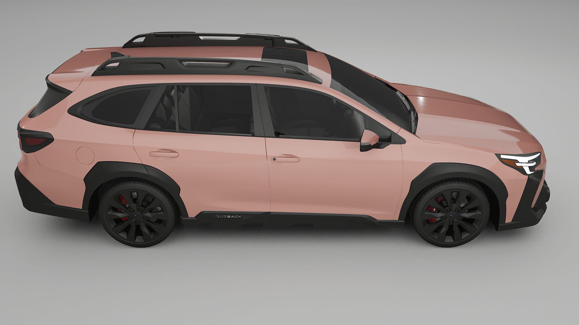 Subaru Outback VI BS facelift LCI TPU Lackskyddsfilm | BLUSH Färgskiftande PPF – Komplett Förskuret Kit