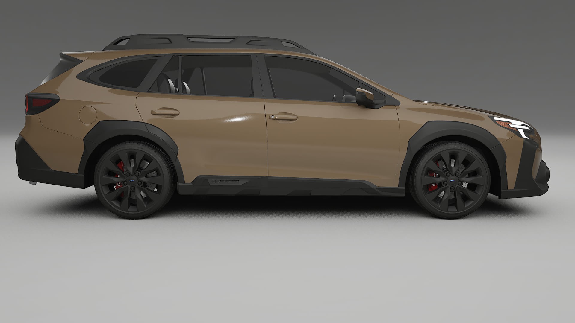 Subaru Outback VI BS facelift LCI TPU Lackskyddsfilm | SAHARA Färgskiftande PPF – Komplett Förskuret Kit