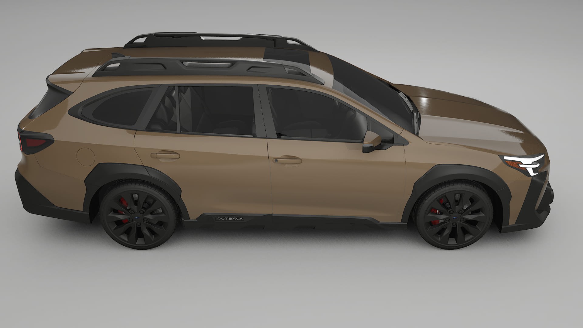 Subaru Outback VI BS facelift LCI TPU Lackskyddsfilm | SAHARA Färgskiftande PPF – Komplett Förskuret Kit