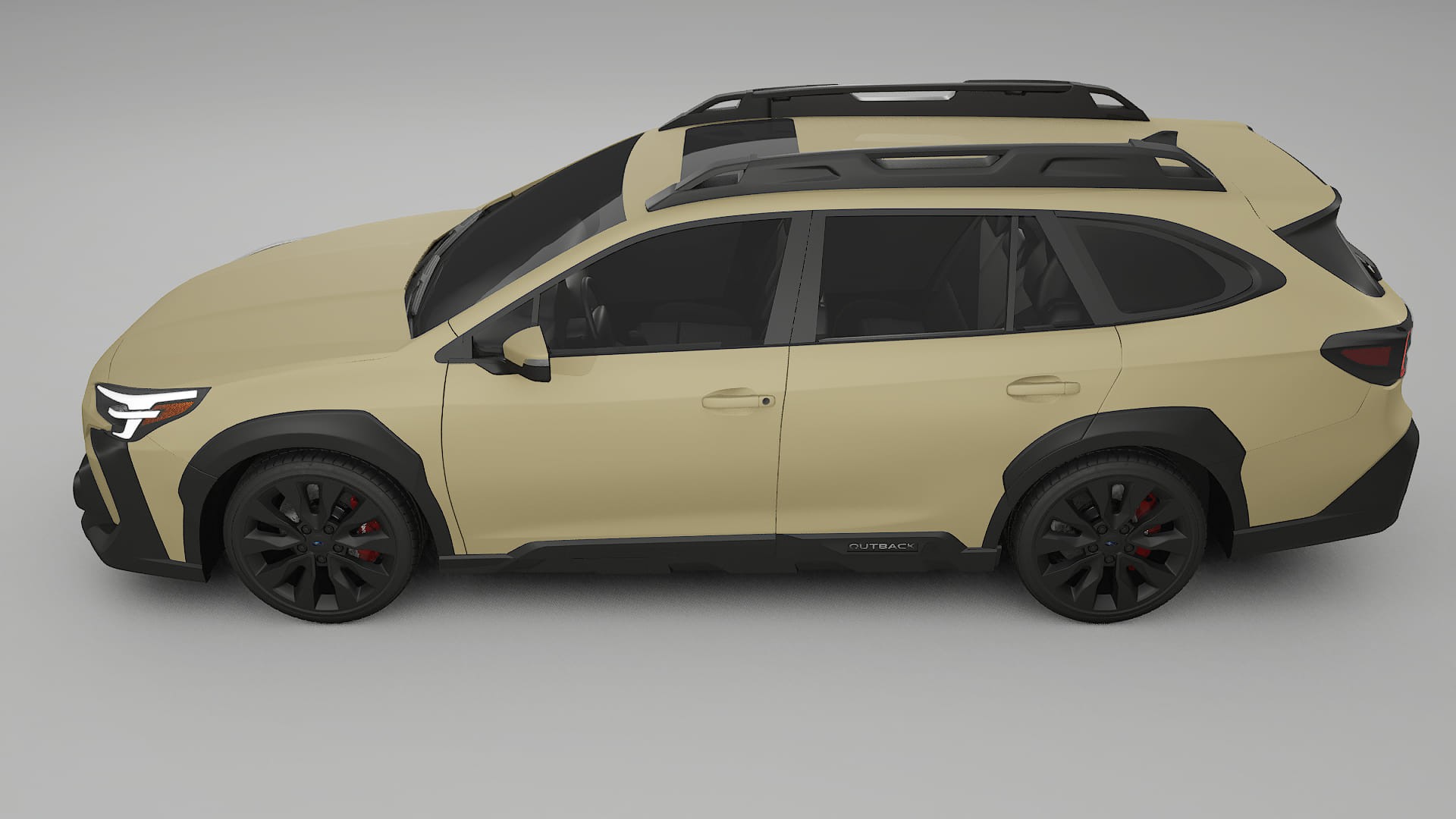 Subaru Outback VI BS facelift LCI TPU Lackskyddsfilm | SAND Färgskiftande PPF – Komplett Förskuret Kit