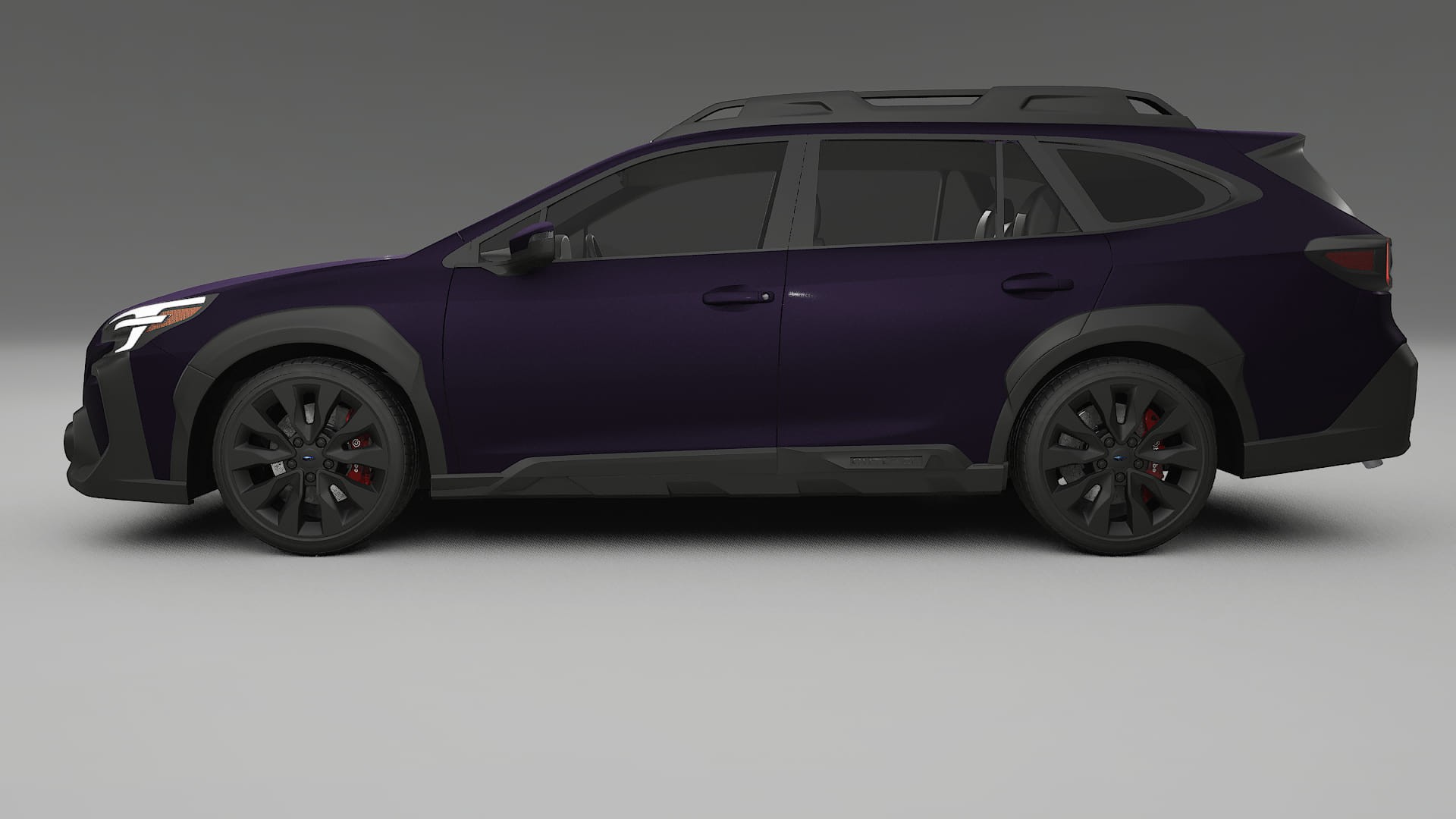 Subaru Outback VI BS facelift LCI TPU Lackskyddsfilm | VIOLET Färgskiftande PPF – Komplett Förskuret Kit