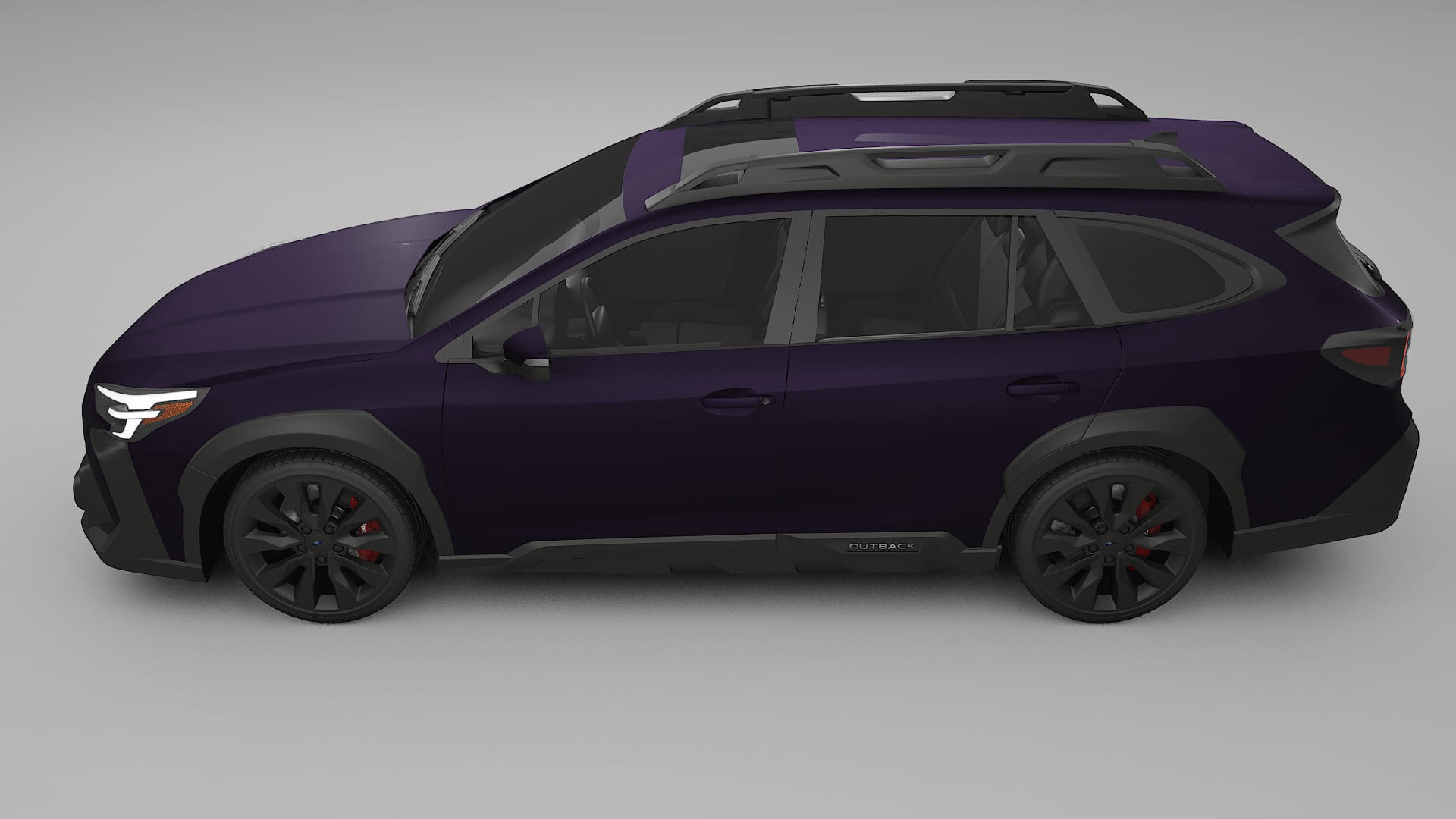 Subaru Outback VI BS facelift LCI TPU Lackskyddsfilm | VIOLET Färgskiftande PPF – Komplett Förskuret Kit