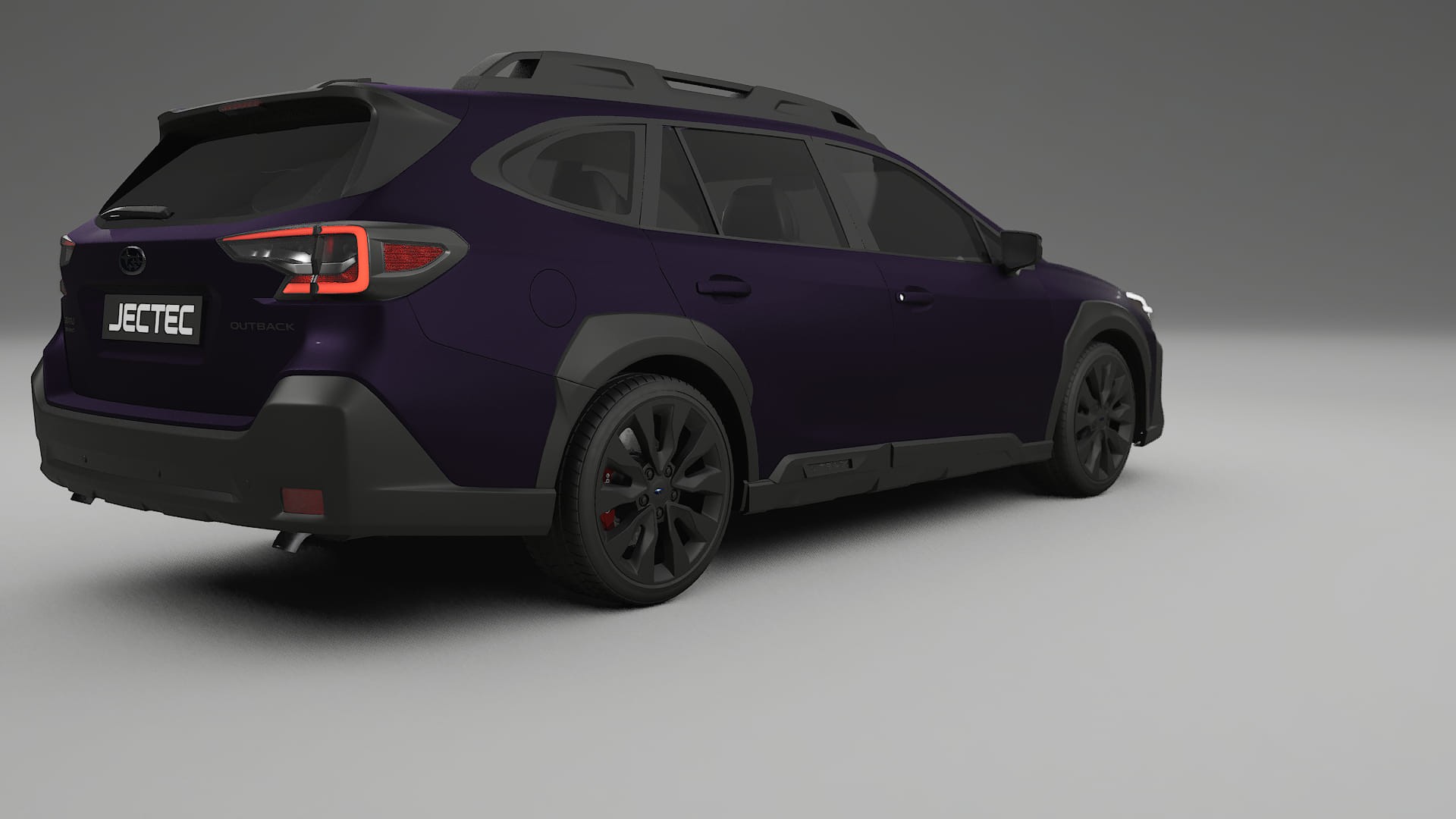 Subaru Outback VI BS facelift LCI TPU Lackskyddsfilm | VIOLET Färgskiftande PPF – Komplett Förskuret Kit
