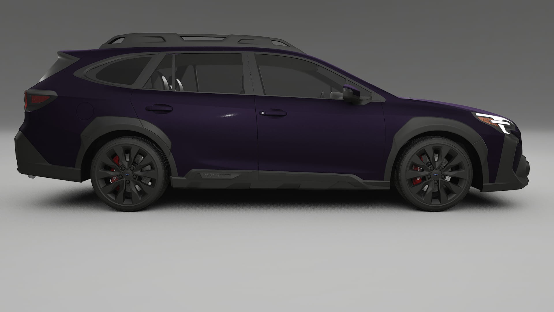 Subaru Outback VI BS facelift LCI TPU Lackskyddsfilm | VIOLET Färgskiftande PPF – Komplett Förskuret Kit