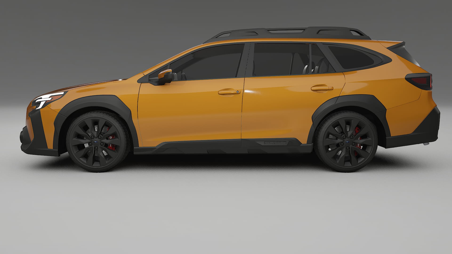 Subaru Outback VI BS facelift LCI TPU Lackskyddsfilm | DAISY Färgskiftande PPF – Komplett Förskuret Kit