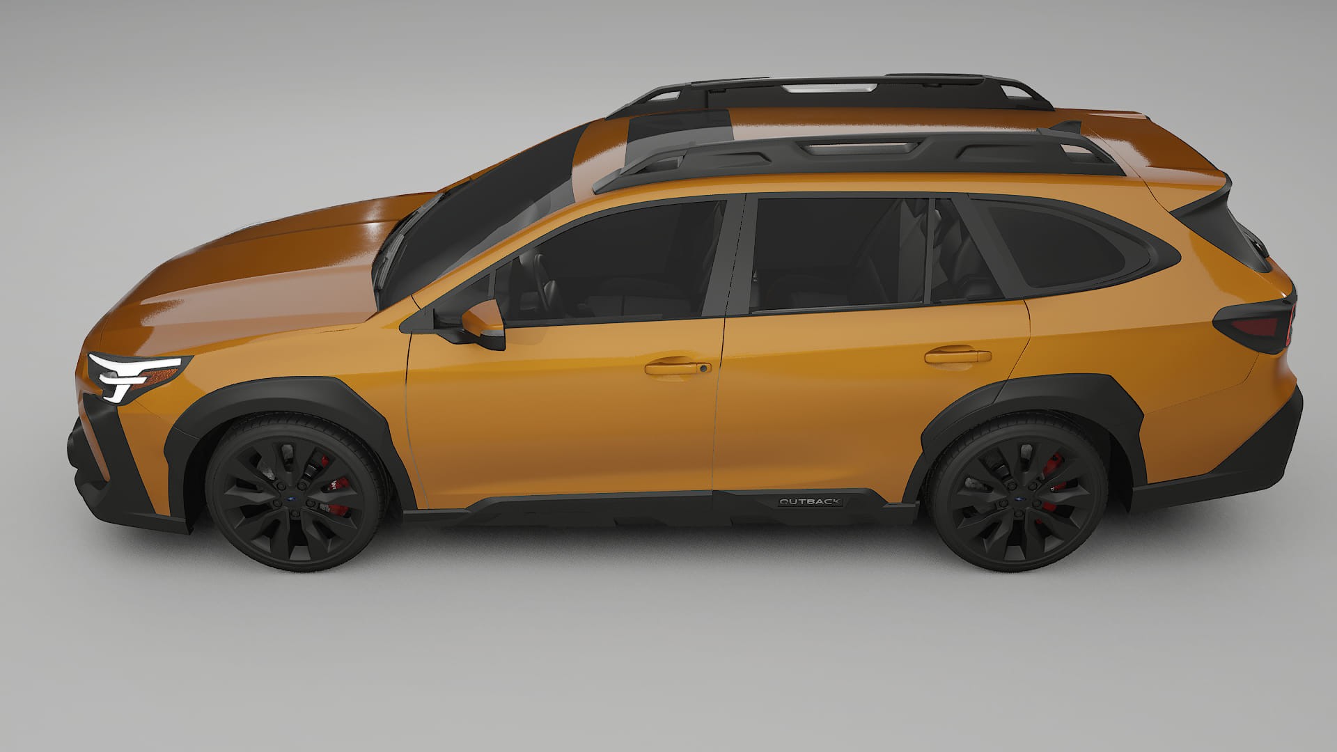 Subaru Outback VI BS facelift LCI TPU Lackskyddsfilm | DAISY Färgskiftande PPF – Komplett Förskuret Kit