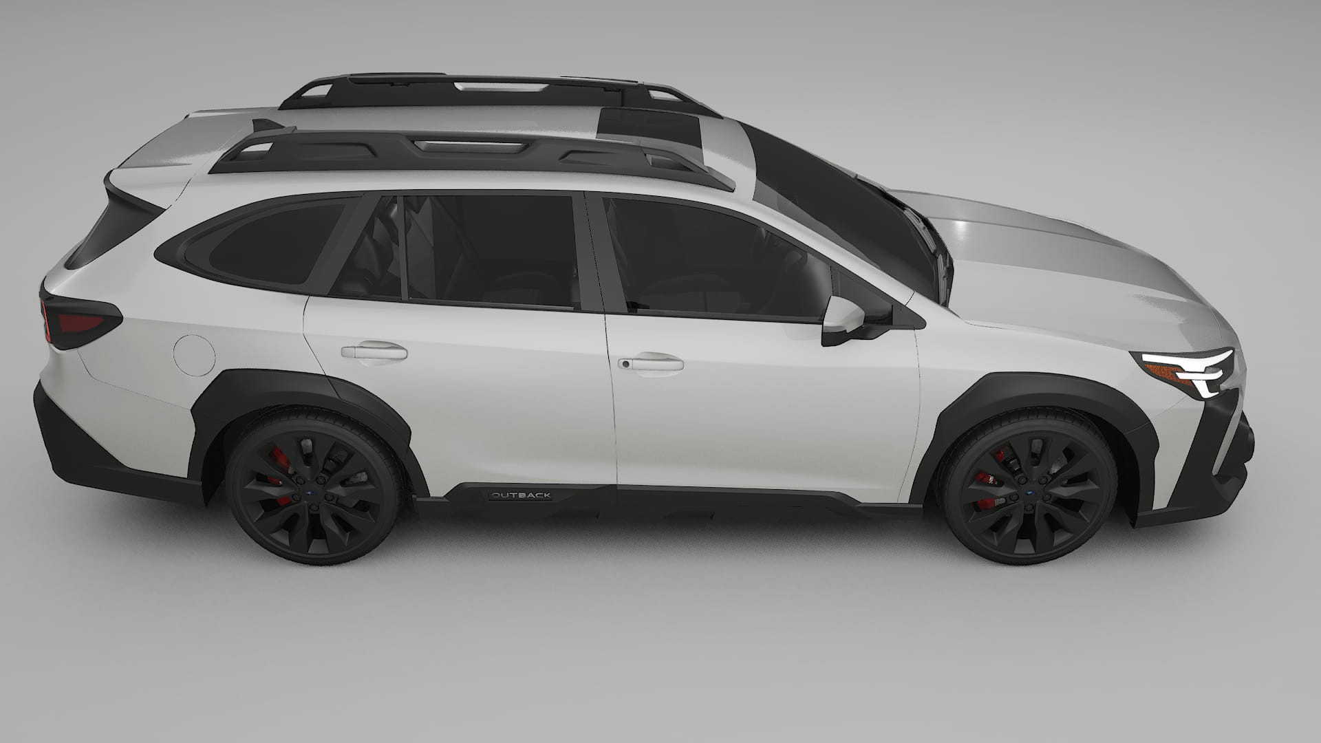 Subaru Outback VI BS facelift LCI TPU Lackskyddsfilm | PEARL Färgskiftande PPF – Komplett Förskuret Kit