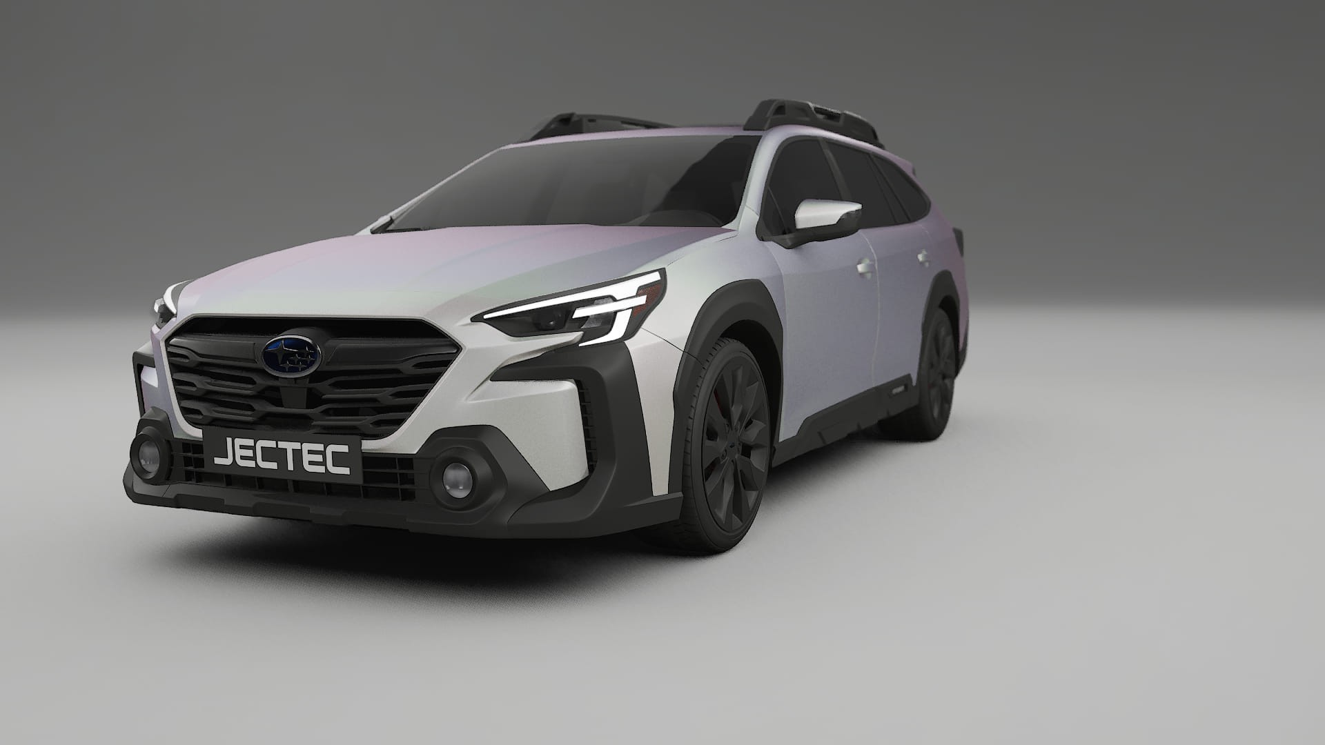 Subaru Outback VI BS facelift LCI TPU Lackskyddsfilm | NEBULA Färgskiftande PPF – Komplett Förskuret Kit