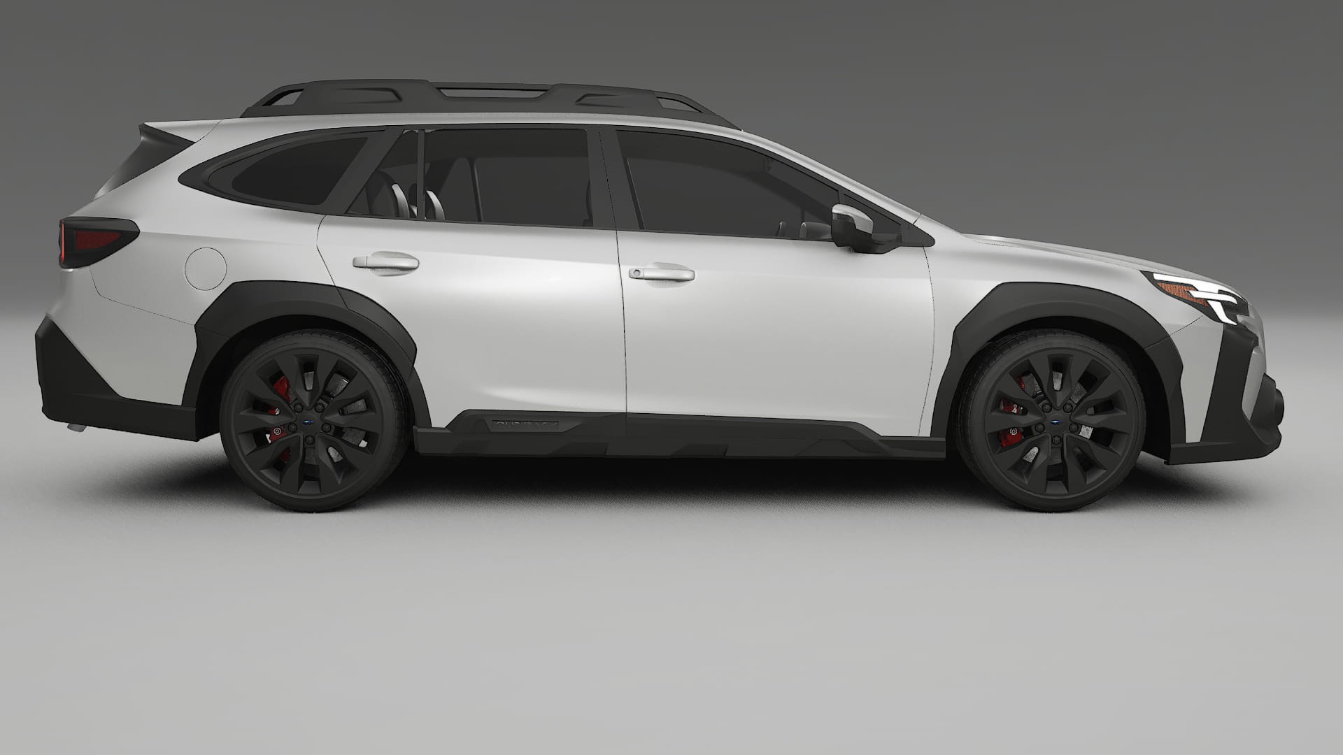 Subaru Outback VI BS facelift LCI TPU Lackskyddsfilm | OPAL Färgskiftande PPF – Komplett Förskuret Kit