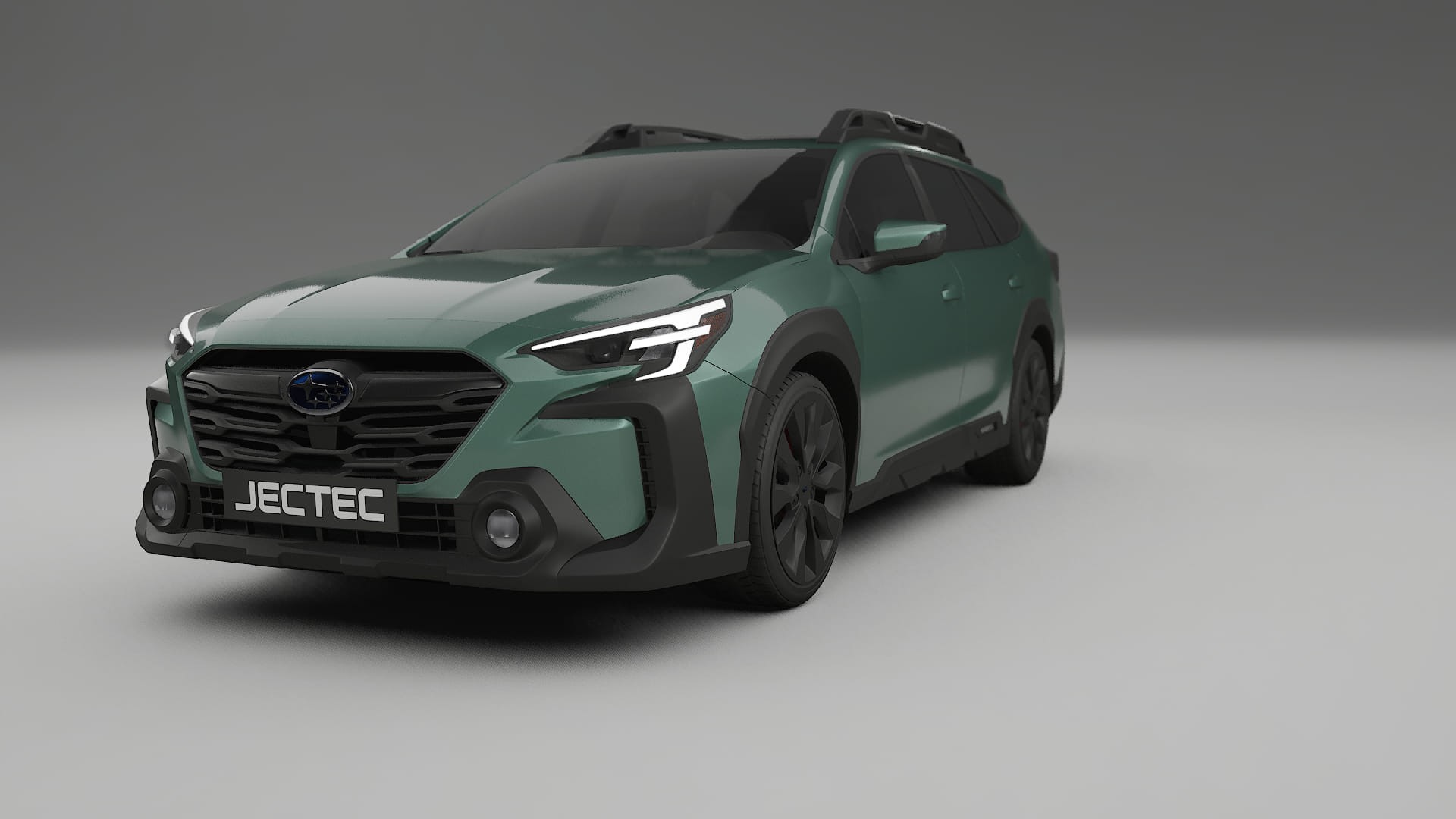 Subaru Outback VI BS facelift LCI TPU Lackskyddsfilm | EVERGREEN Färgskiftande PPF – Komplett Förskuret Kit