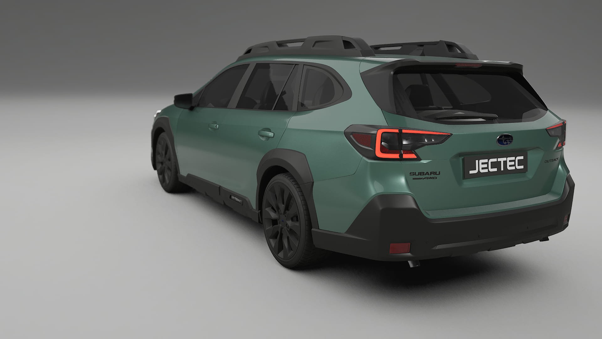 Subaru Outback VI BS facelift LCI TPU Lackskyddsfilm | EVERGREEN Färgskiftande PPF – Komplett Förskuret Kit