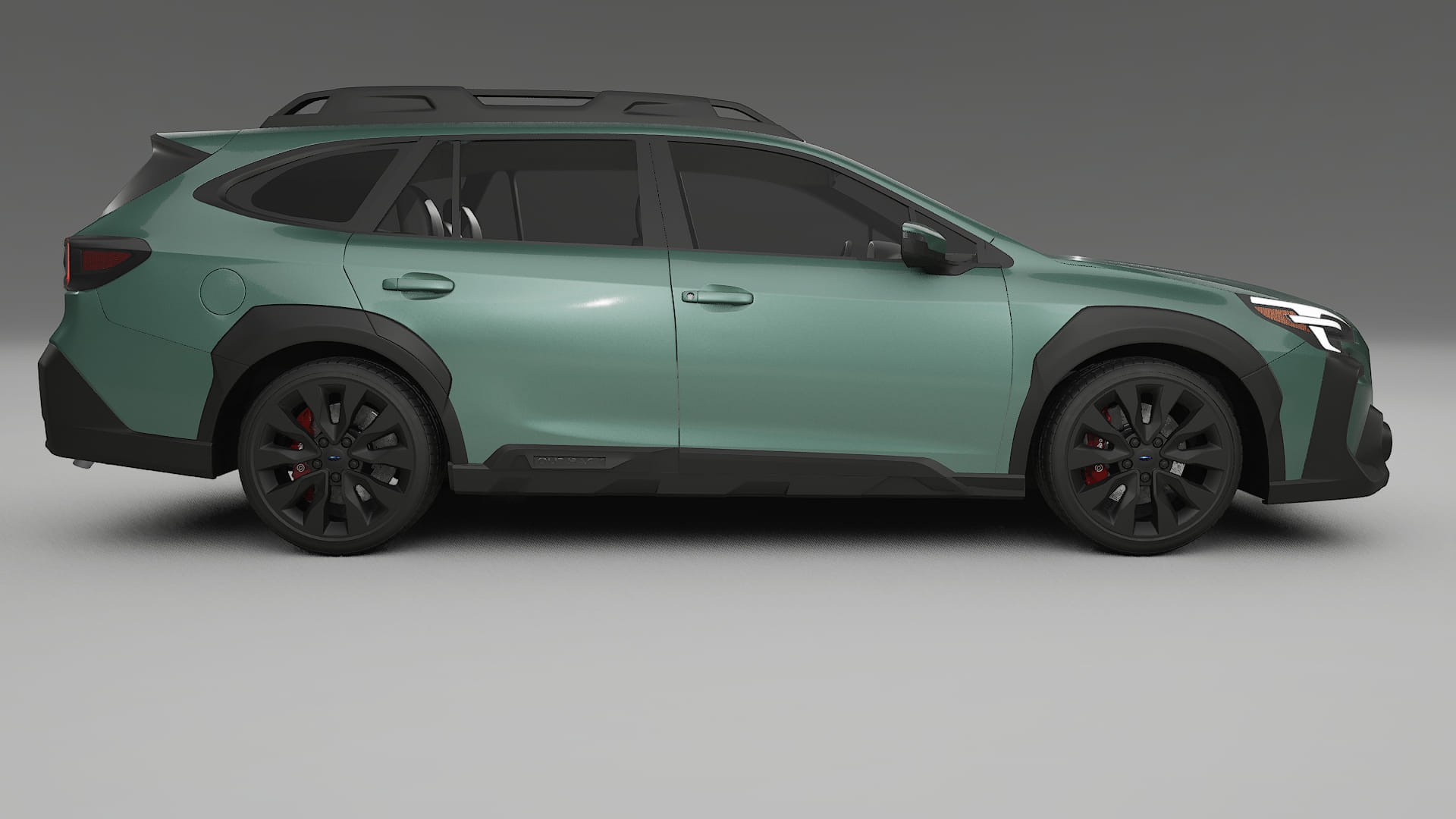 Subaru Outback VI BS facelift LCI TPU Lackskyddsfilm | EVERGREEN Färgskiftande PPF – Komplett Förskuret Kit