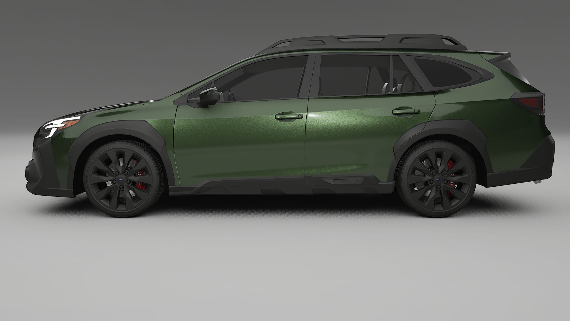 Subaru Outback VI BS facelift LCI TPU Lackskyddsfilm | LAGOON Färgskiftande PPF – Komplett Förskuret Kit