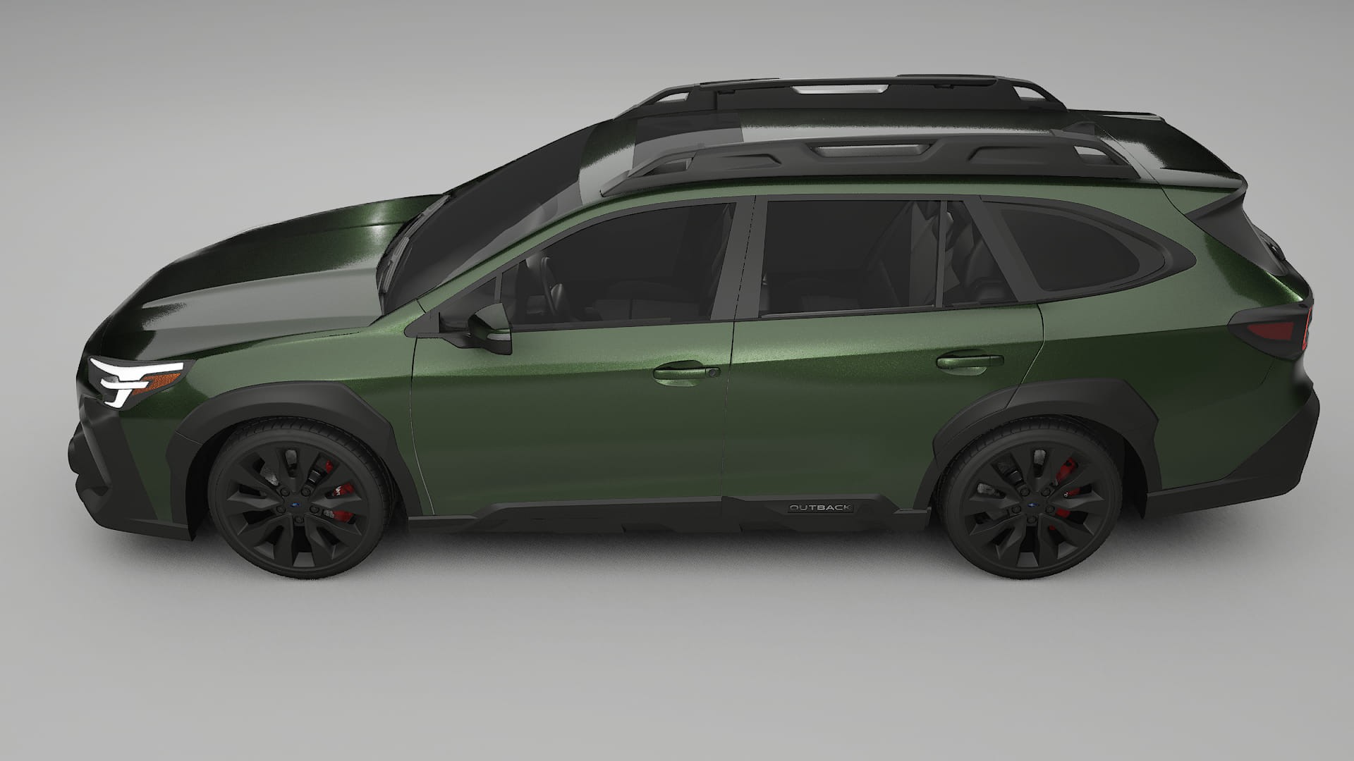 Subaru Outback VI BS facelift LCI TPU Lackskyddsfilm | LAGOON Färgskiftande PPF – Komplett Förskuret Kit