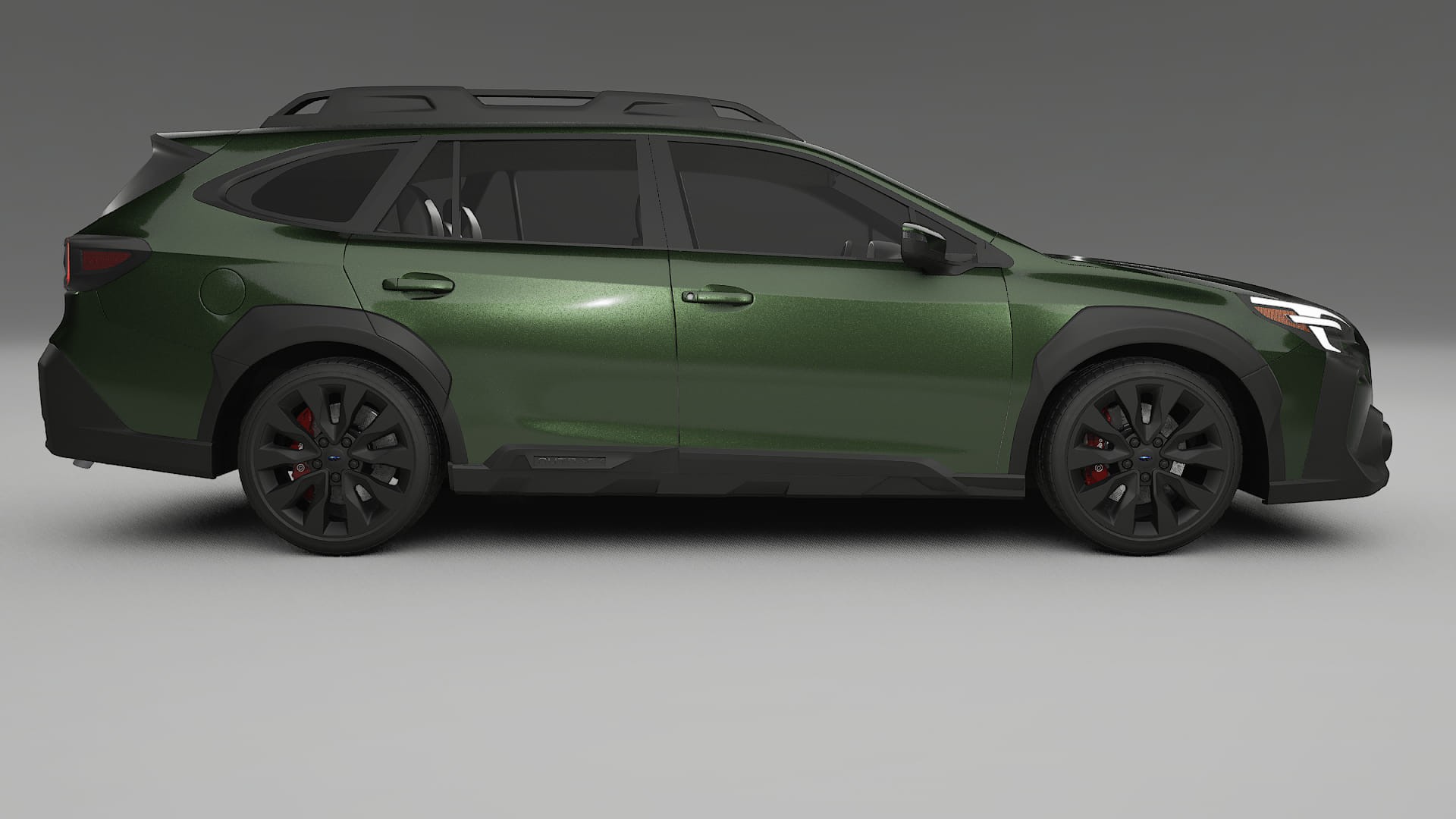 Subaru Outback VI BS facelift LCI TPU Lackskyddsfilm | LAGOON Färgskiftande PPF – Komplett Förskuret Kit