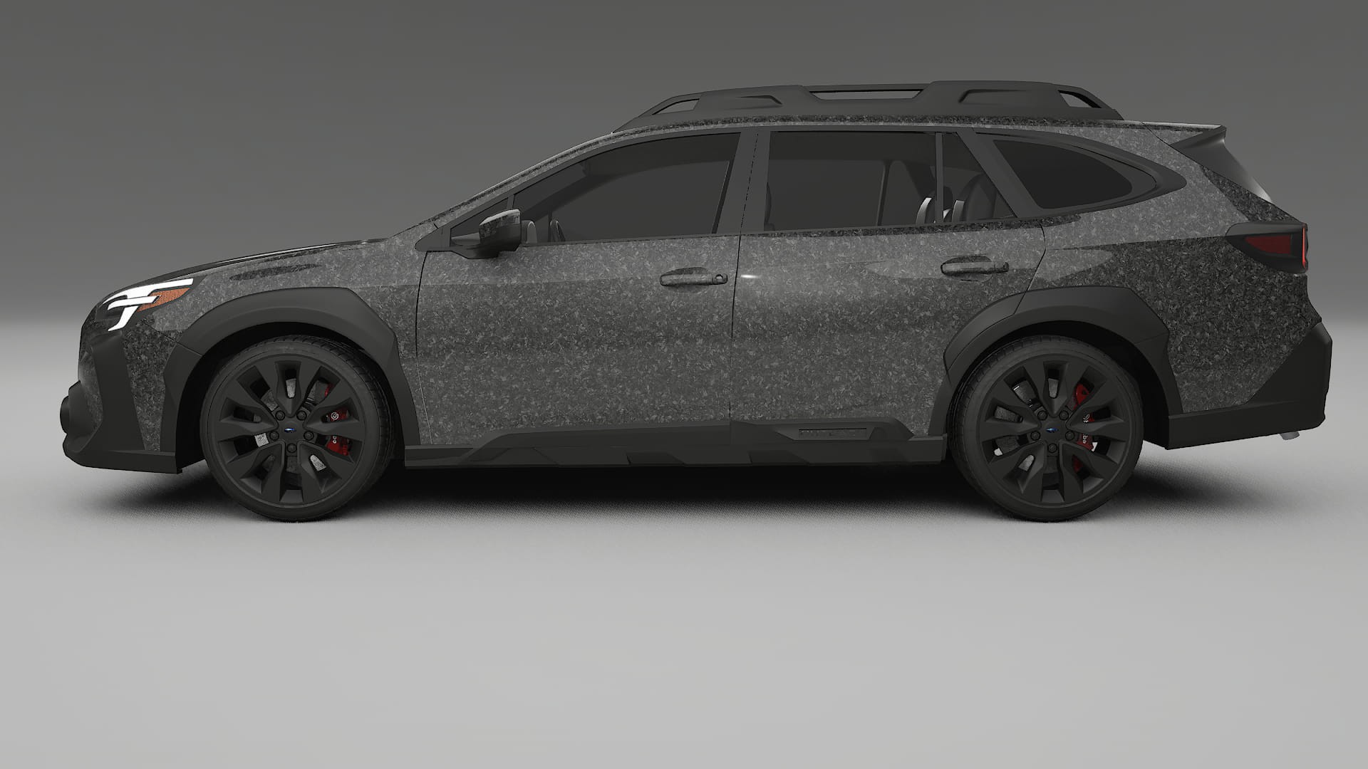 Subaru Outback VI BS facelift LCI TPU Lackskyddsfilm | FORGED S Färgskiftande PPF – Komplett Förskuret Kit