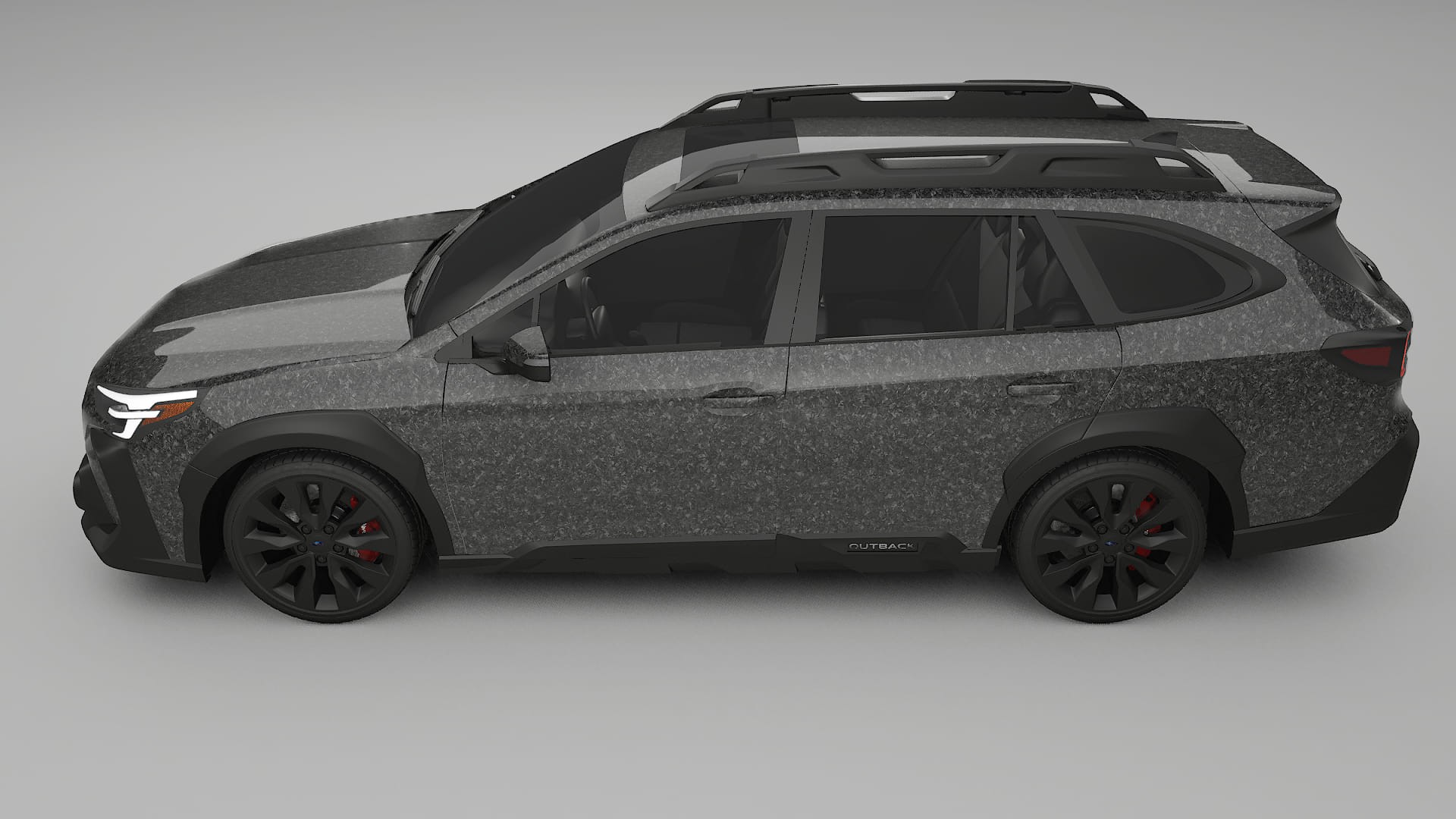 Subaru Outback VI BS facelift LCI TPU Lackskyddsfilm | FORGED S Färgskiftande PPF – Komplett Förskuret Kit