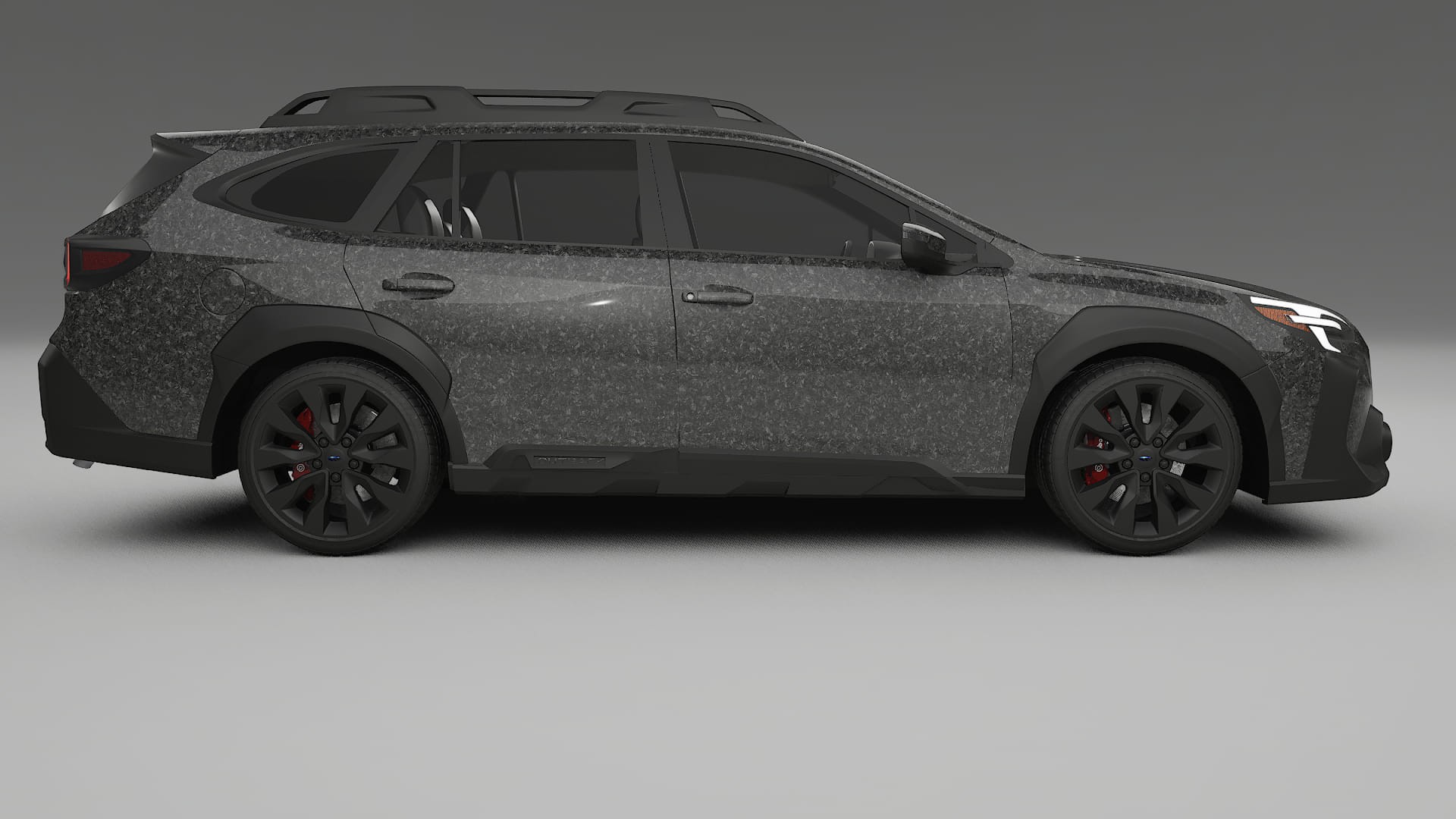 Subaru Outback VI BS facelift LCI TPU Lackskyddsfilm | FORGED S Färgskiftande PPF – Komplett Förskuret Kit