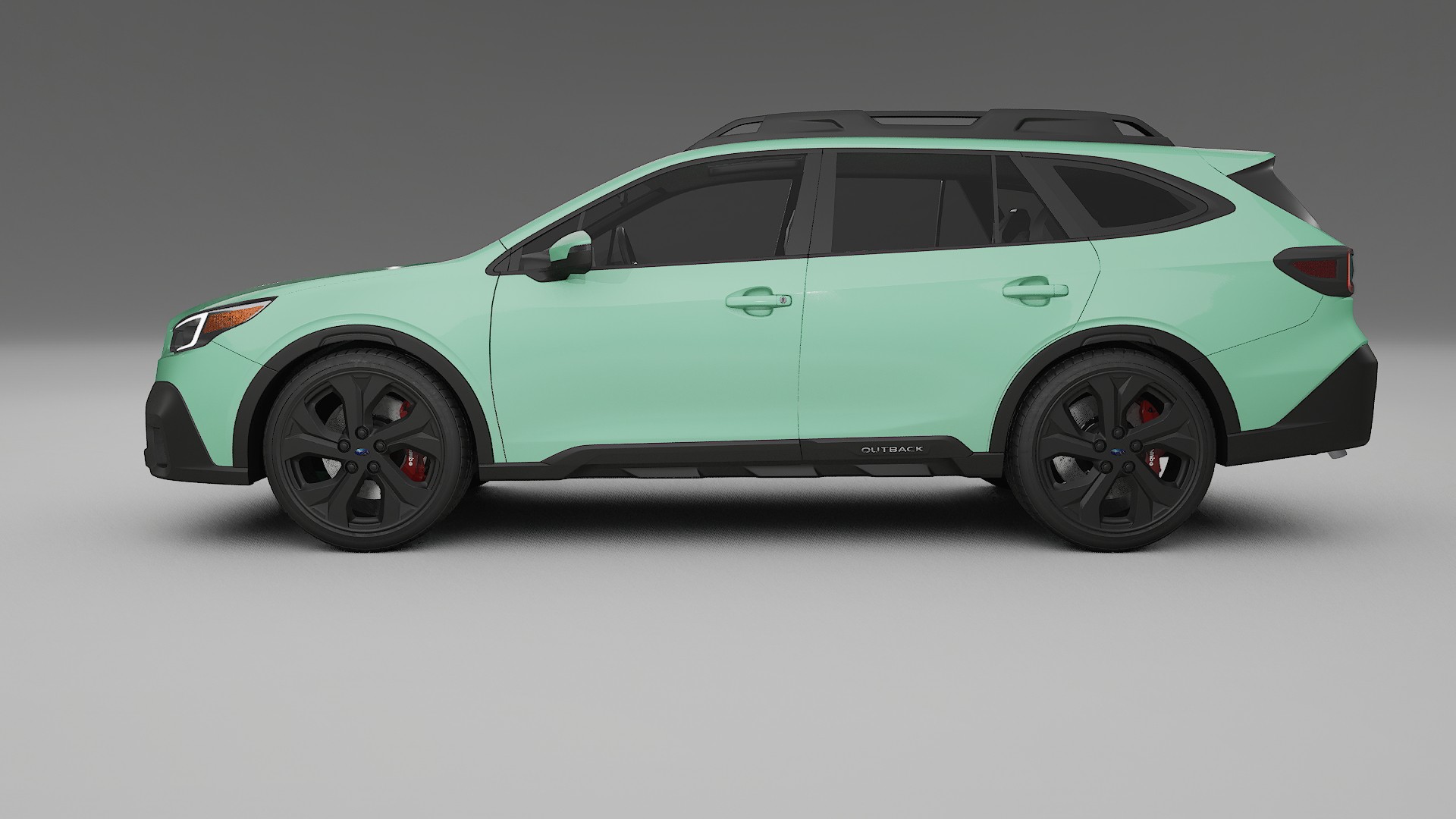 Subaru Outback VI BS prefacelift pre LCI TPU Lackskyddsfilm | DUSTY Färgskiftande PPF – Komplett Förskuret Kit