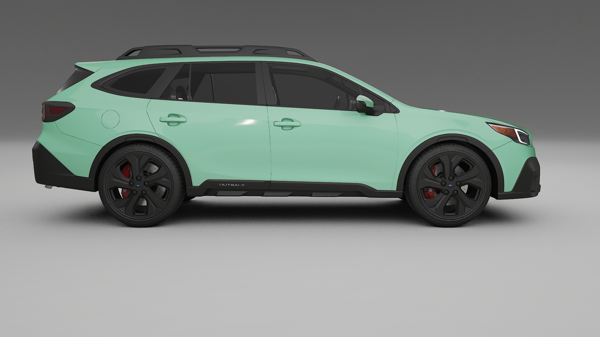 Subaru Outback VI BS prefacelift pre LCI TPU Lackskyddsfilm | DUSTY Färgskiftande PPF – Komplett Förskuret Kit