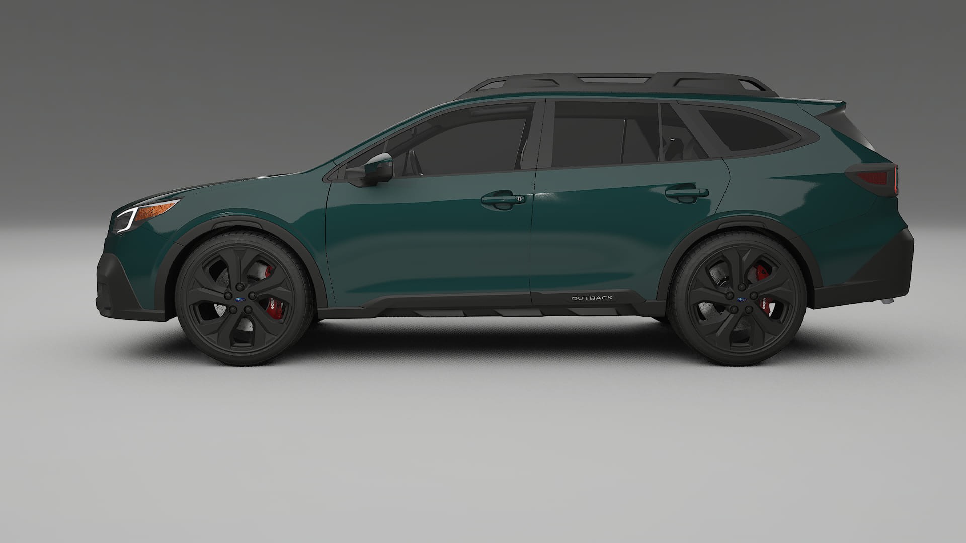 Subaru Outback VI BS prefacelift pre LCI TPU Lackskyddsfilm | INFERNO Färgskiftande PPF – Komplett Förskuret Kit