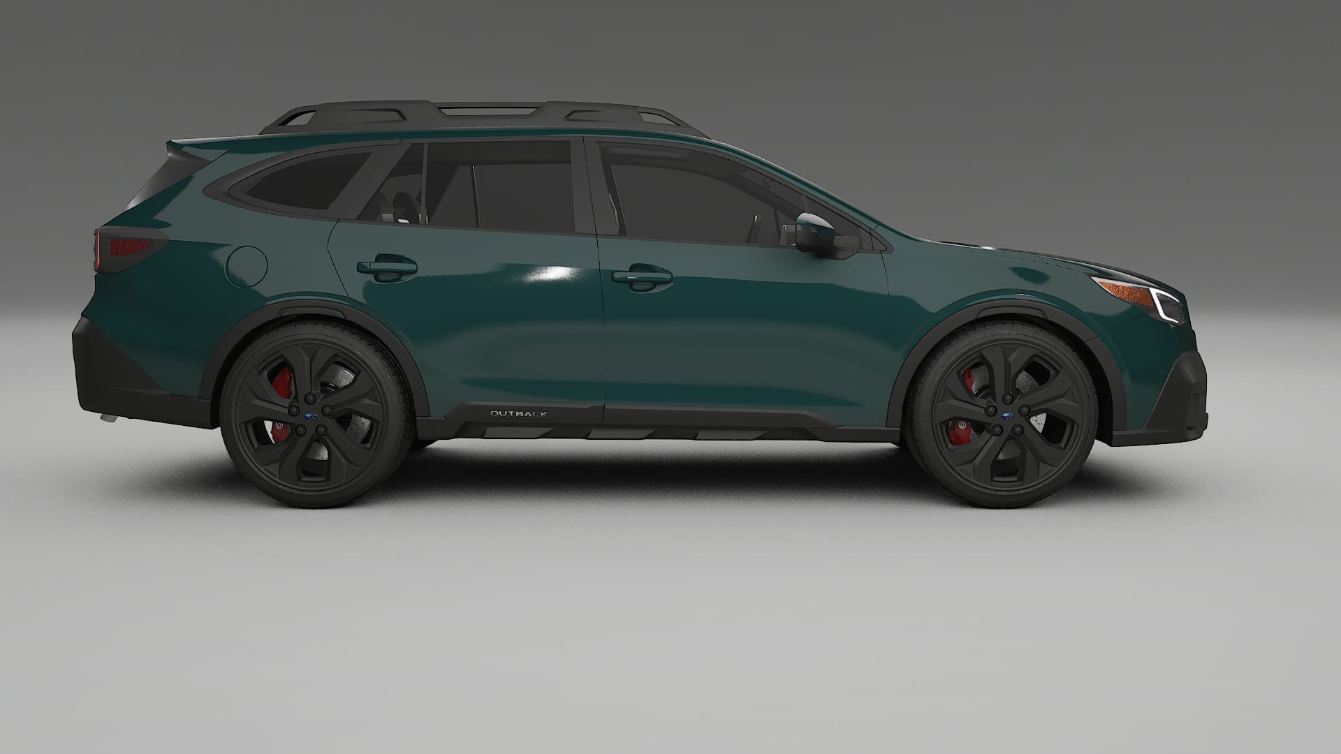 Subaru Outback VI BS prefacelift pre LCI TPU Lackskyddsfilm | INFERNO Färgskiftande PPF – Komplett Förskuret Kit