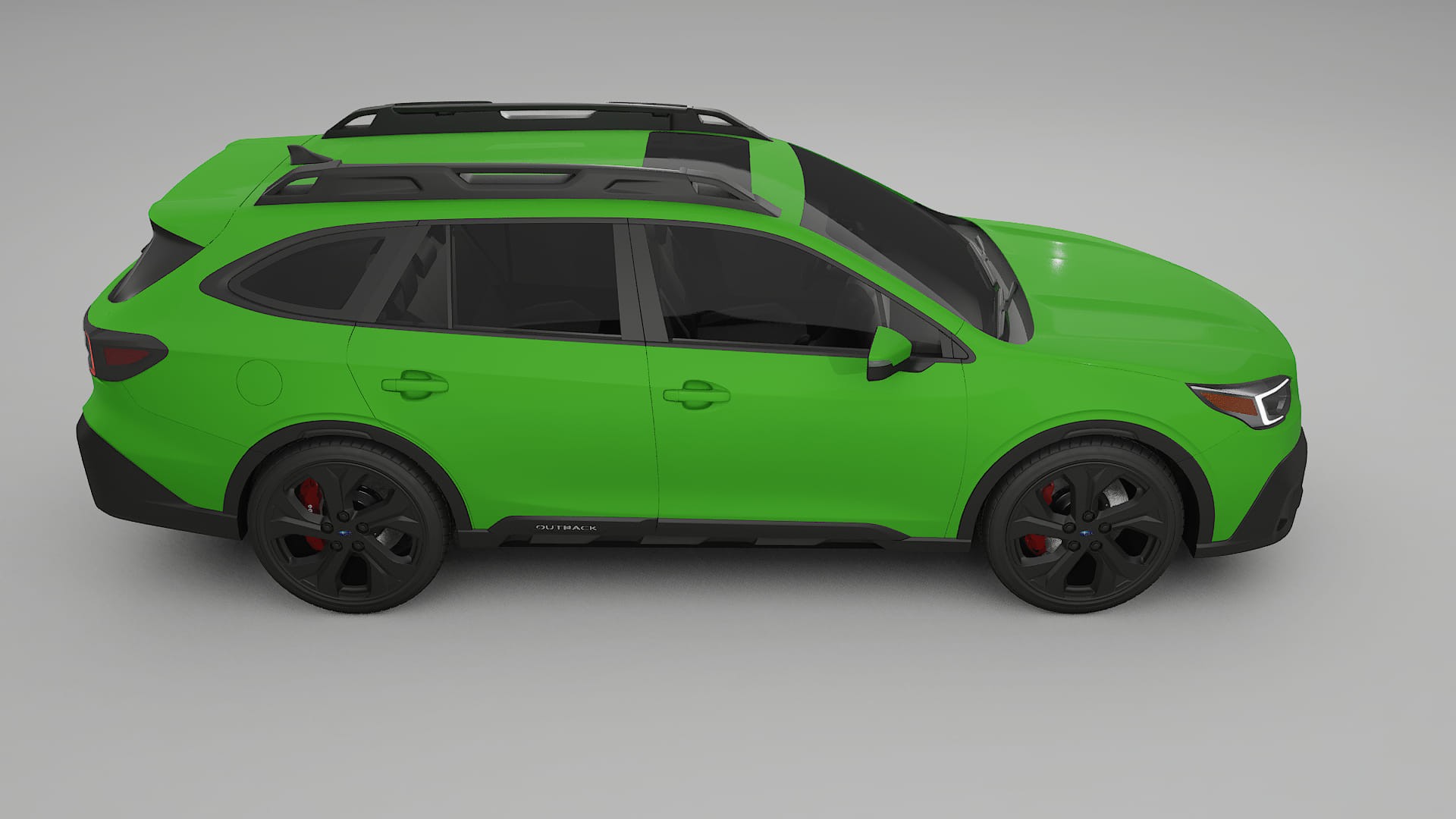 Subaru Outback VI BS prefacelift pre LCI TPU Lackskyddsfilm | VENOM Färgskiftande PPF – Komplett Förskuret Kit