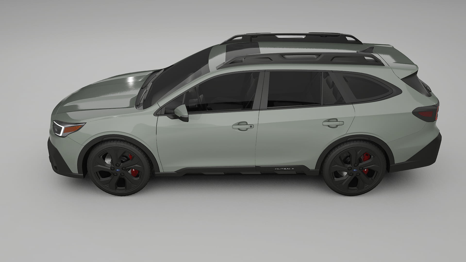Subaru Outback VI BS prefacelift pre LCI TPU Lackskyddsfilm | SLATE Färgskiftande PPF – Komplett Förskuret Kit