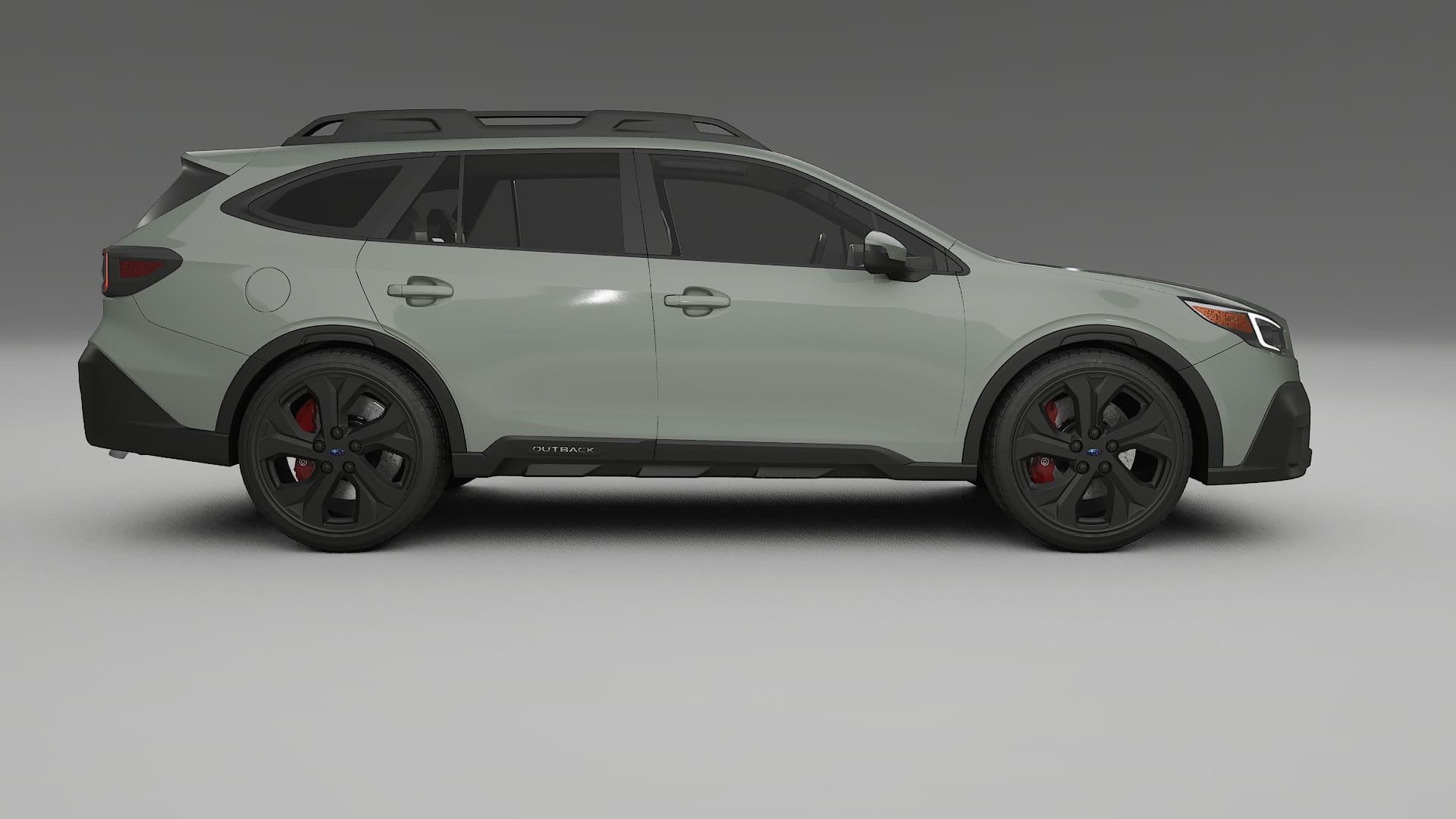 Subaru Outback VI BS prefacelift pre LCI TPU Lackskyddsfilm | SLATE Färgskiftande PPF – Komplett Förskuret Kit