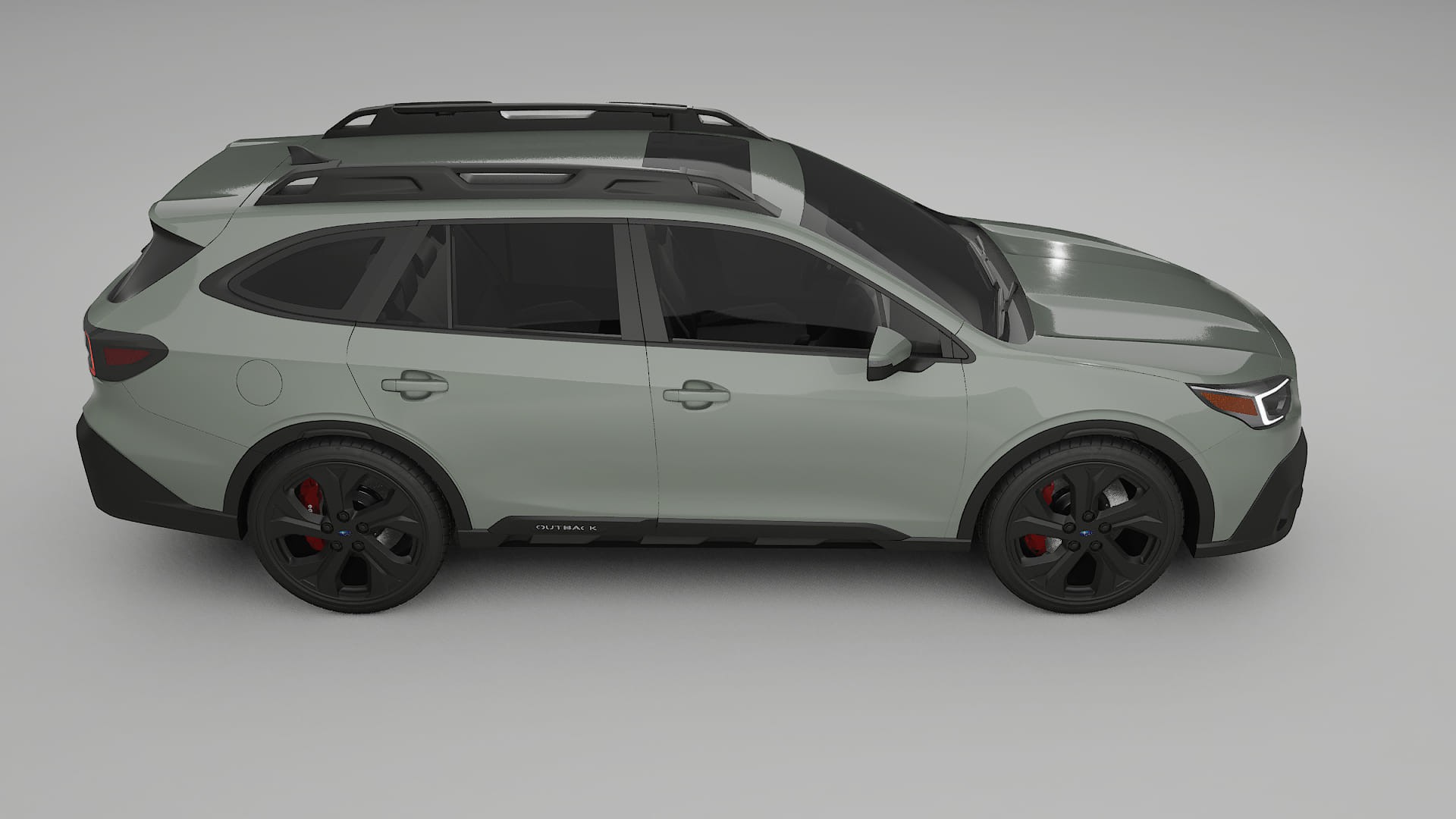 Subaru Outback VI BS prefacelift pre LCI TPU Lackskyddsfilm | SLATE Färgskiftande PPF – Komplett Förskuret Kit